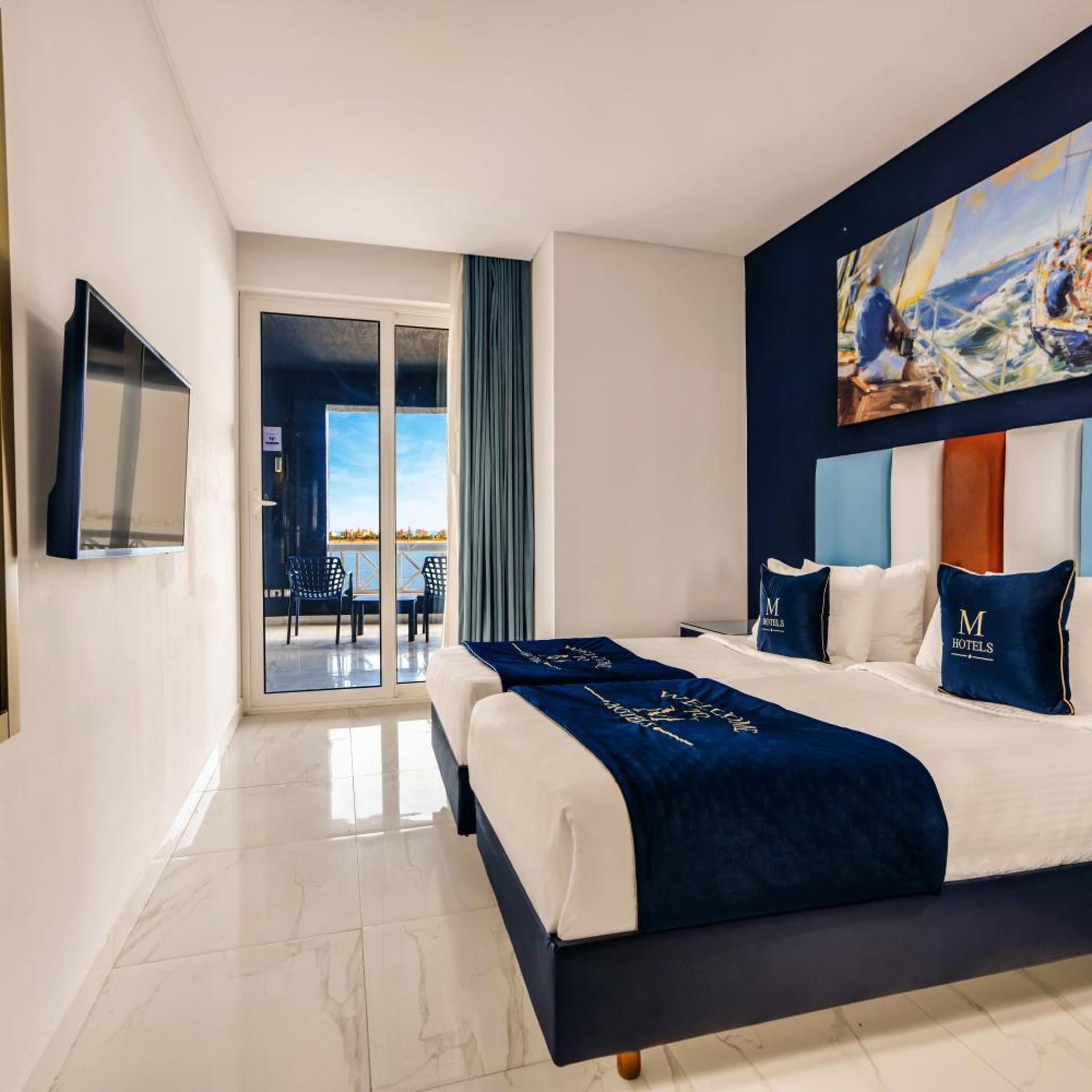 2 Bedrooms, Superior, Suite, Sea View, Ground Building، M Hotels at Porto Marina 2/2