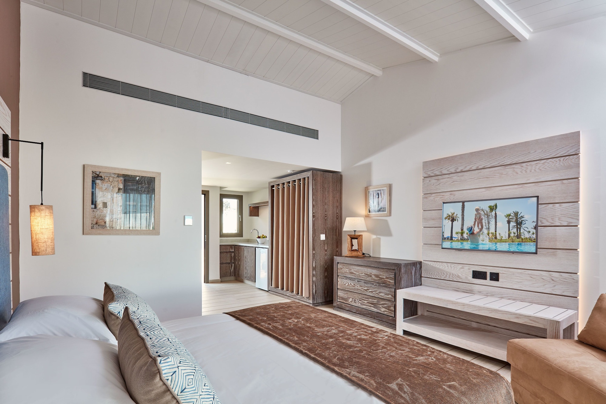 Room, Double Bed, Inland View, Residence Area