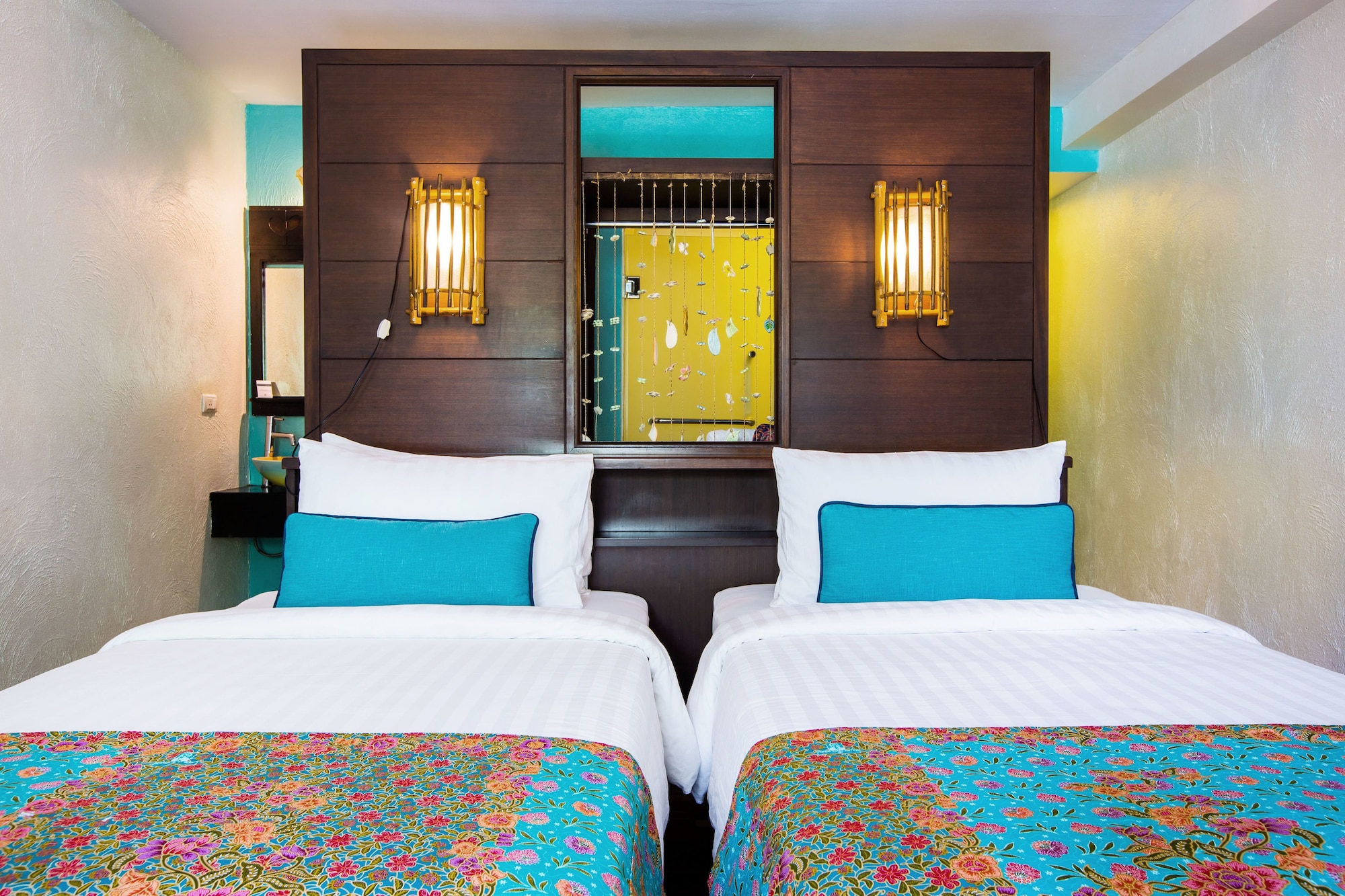 غرفة ديلوكس بسريرين منفصلين بإطلالة على المسبح، Vacation Village Phra Nang Inn 10/10