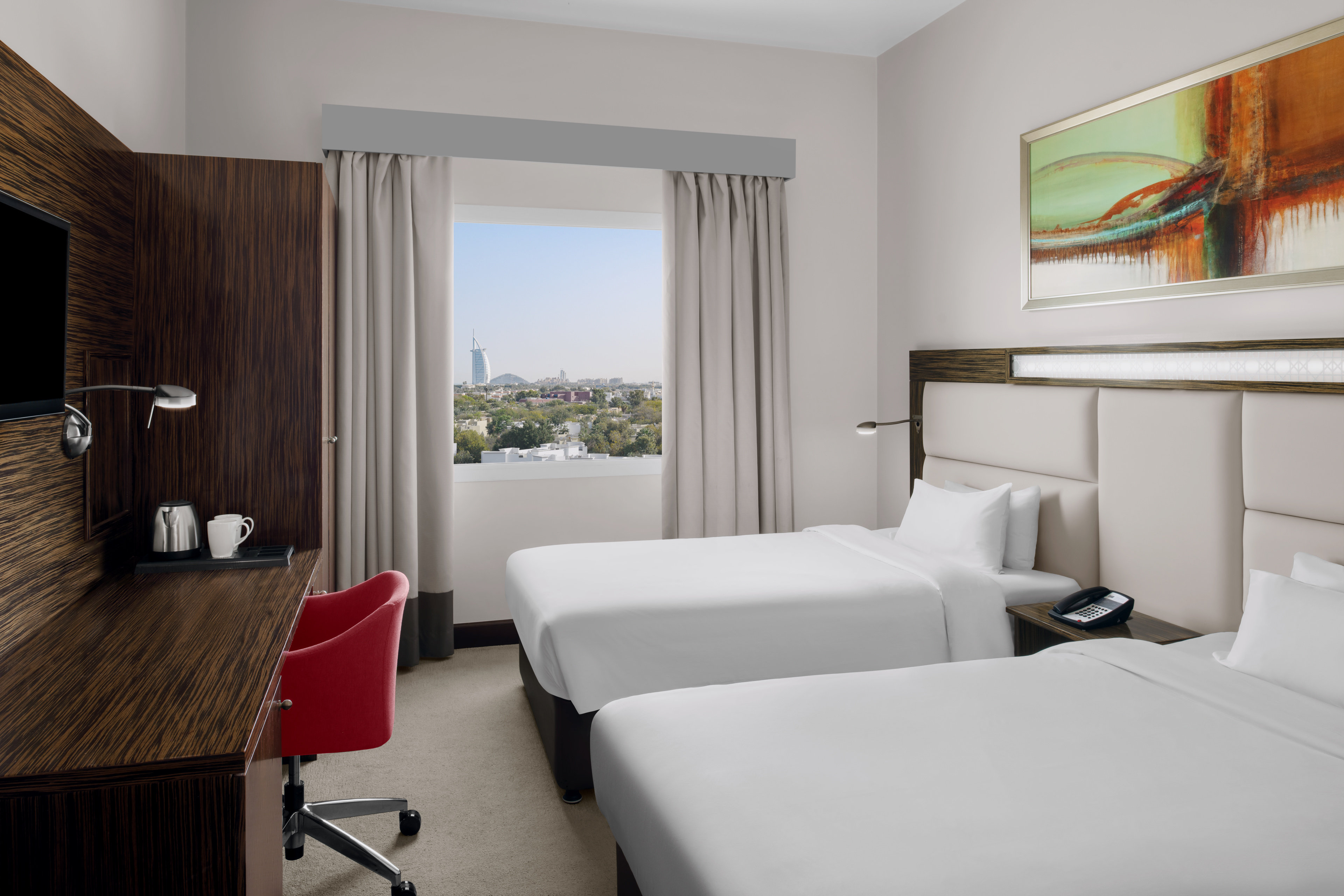 Standard, Twin Beds, Burj Al Arab View