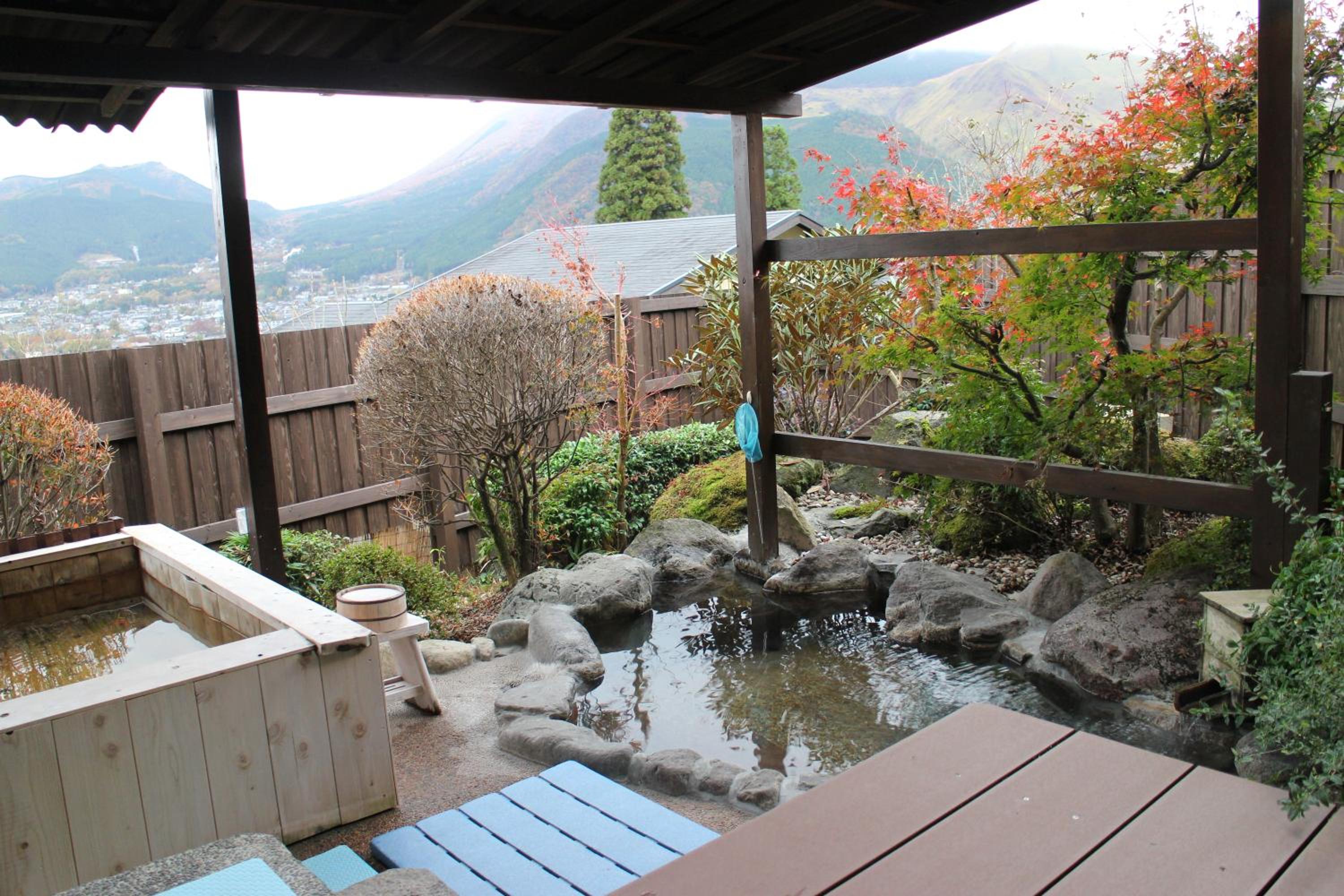 JAPANESE, SUPERIOR, OUTDOOR BATH, ANNEX