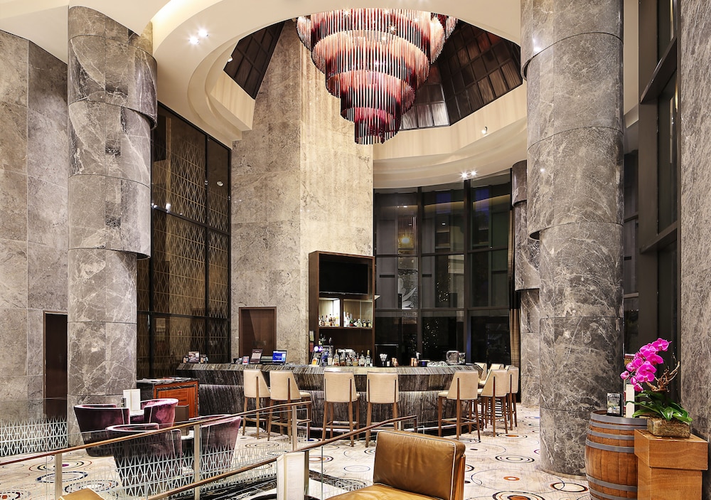 Lobby at Carlton City Hotel Singapore, SINGAPORE