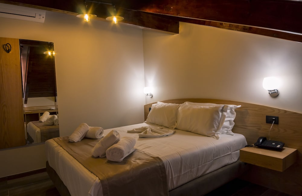 ROOM, DOUBLE BED, SHARED TERRACE