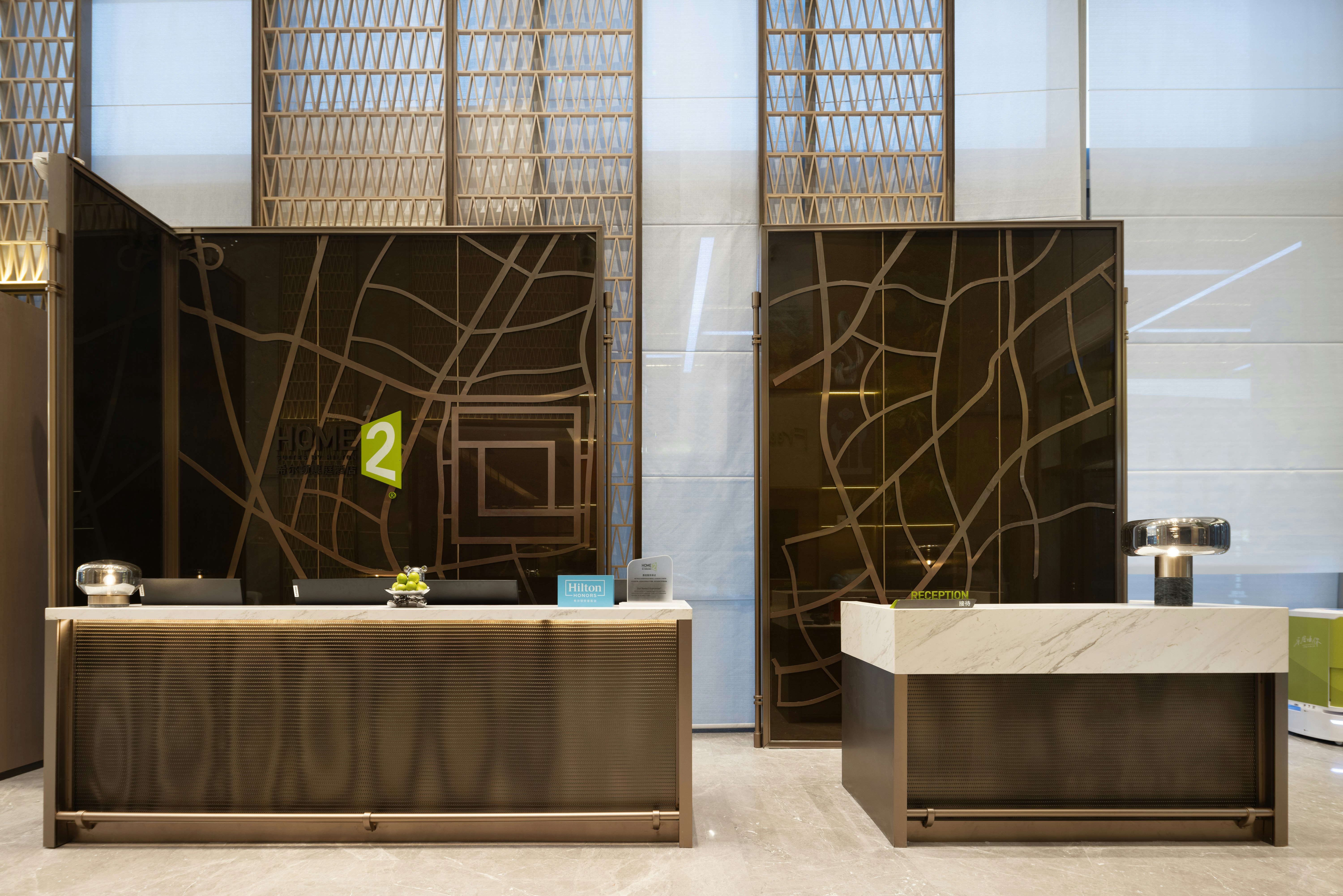Lobby at Home2 Suites by Hilton Jingjiang Binjiang New Town, TAIZHOU - ZHEJIANG