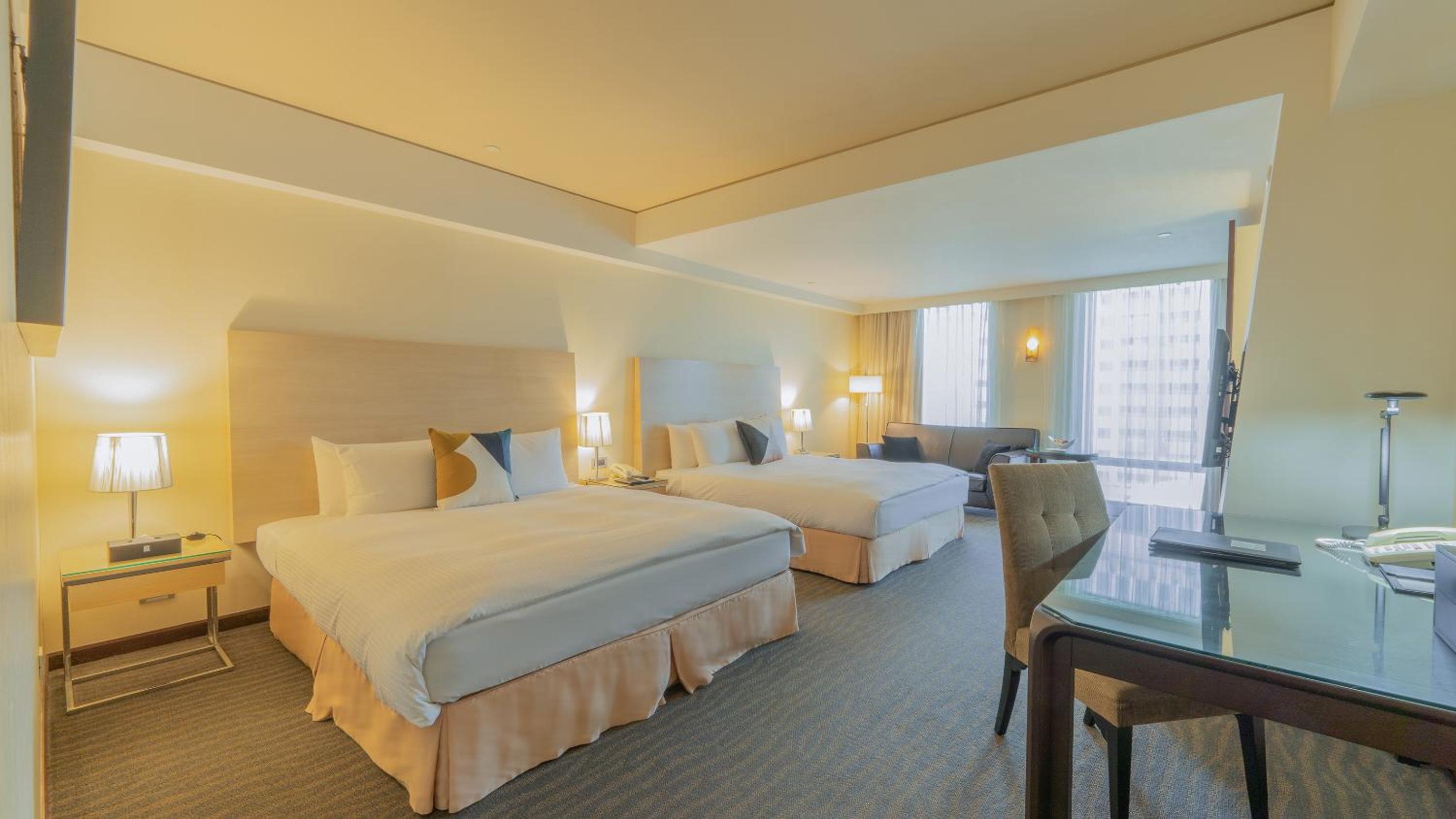 غرفة ديلوكس عائلية، Tempus Hotel Taichung 2/2