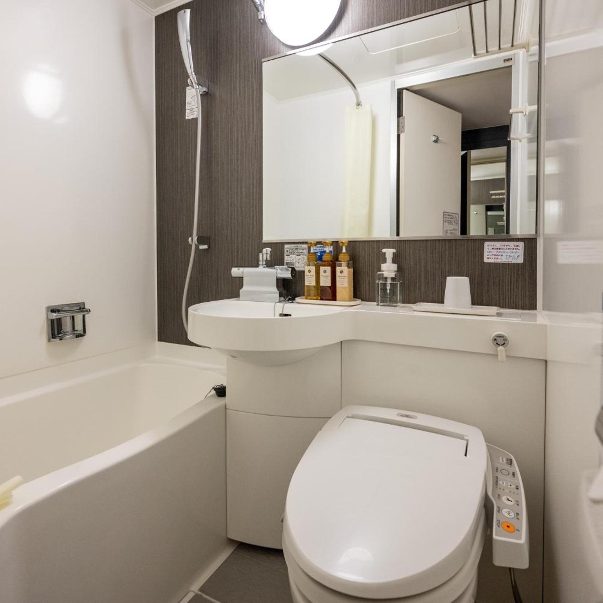 غرفة بسرير مزدوج، Kagoshima Plaza Hotel Tenmonkan 4/5