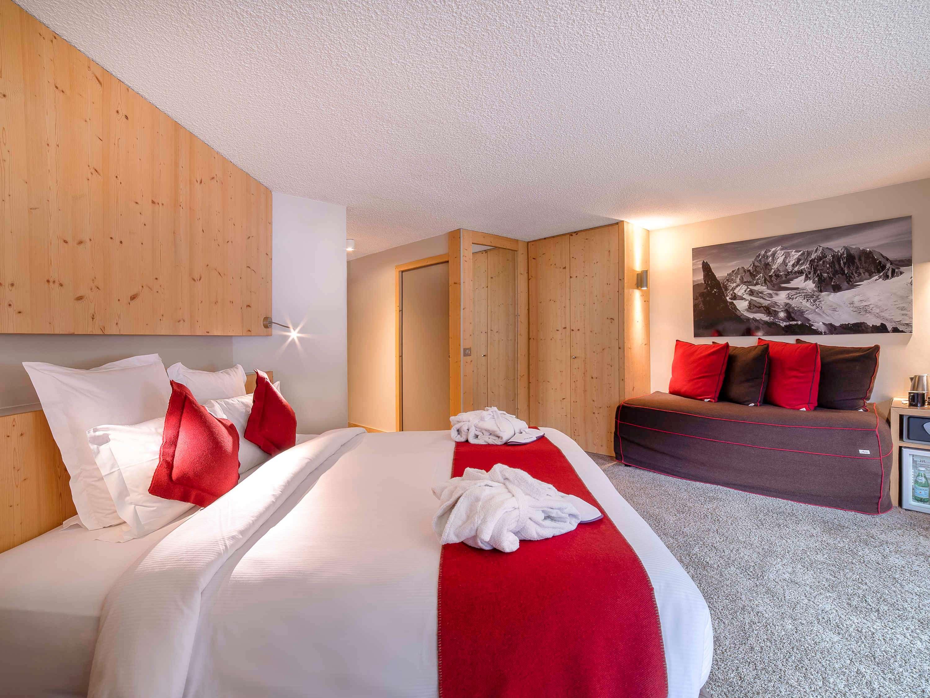 Privilege double room Mont Blanc view