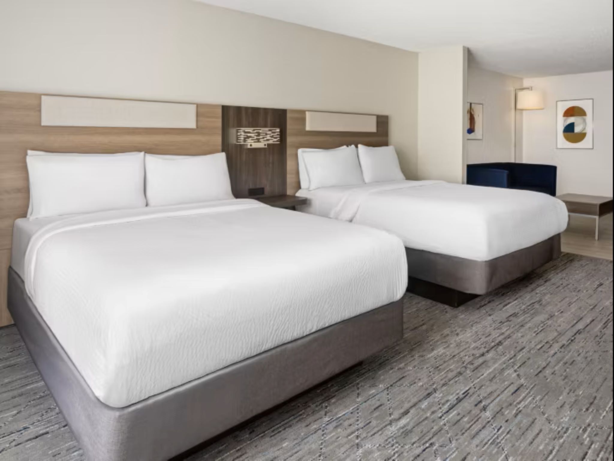 غرفة بسريرين كوين، Holiday Inn Express Hotel Suites Meriden 2/3