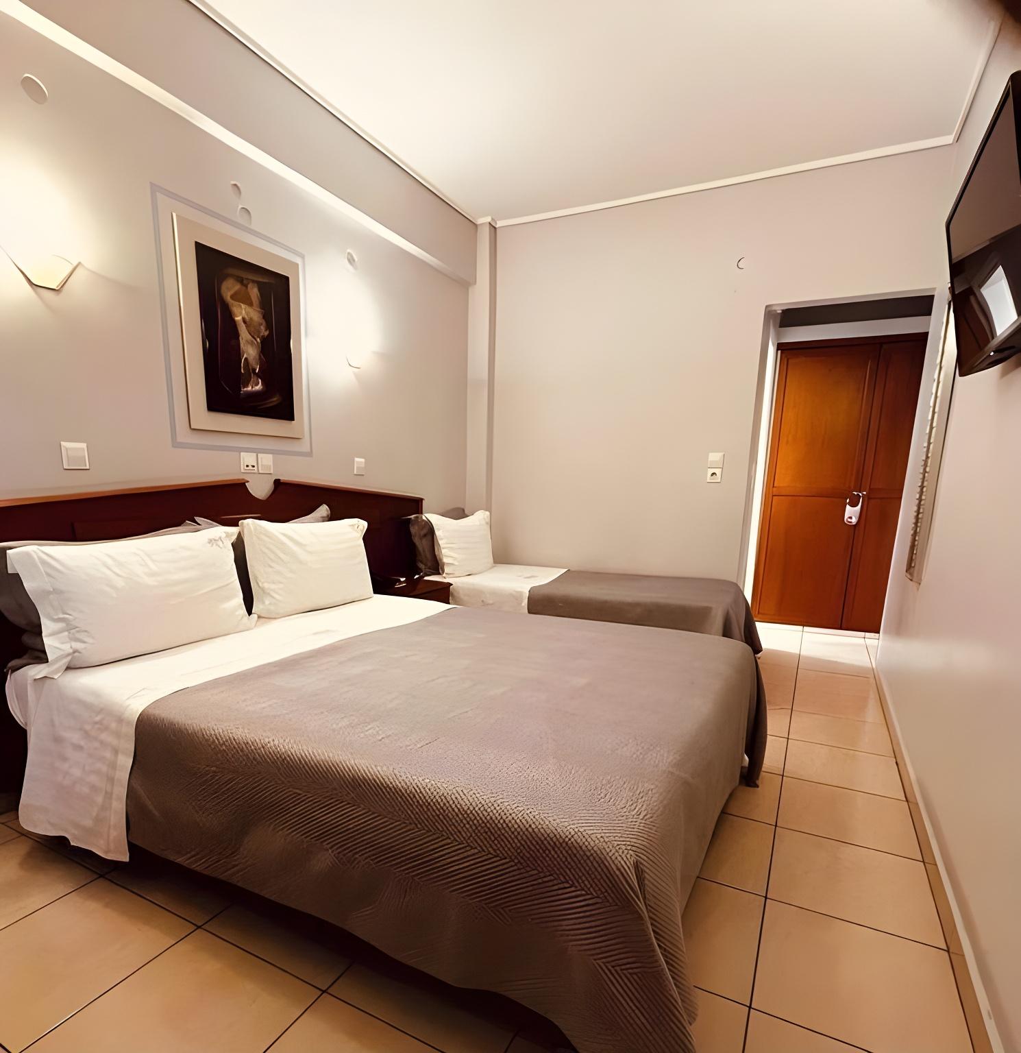 Basic, Double Bed, with Extra Bed