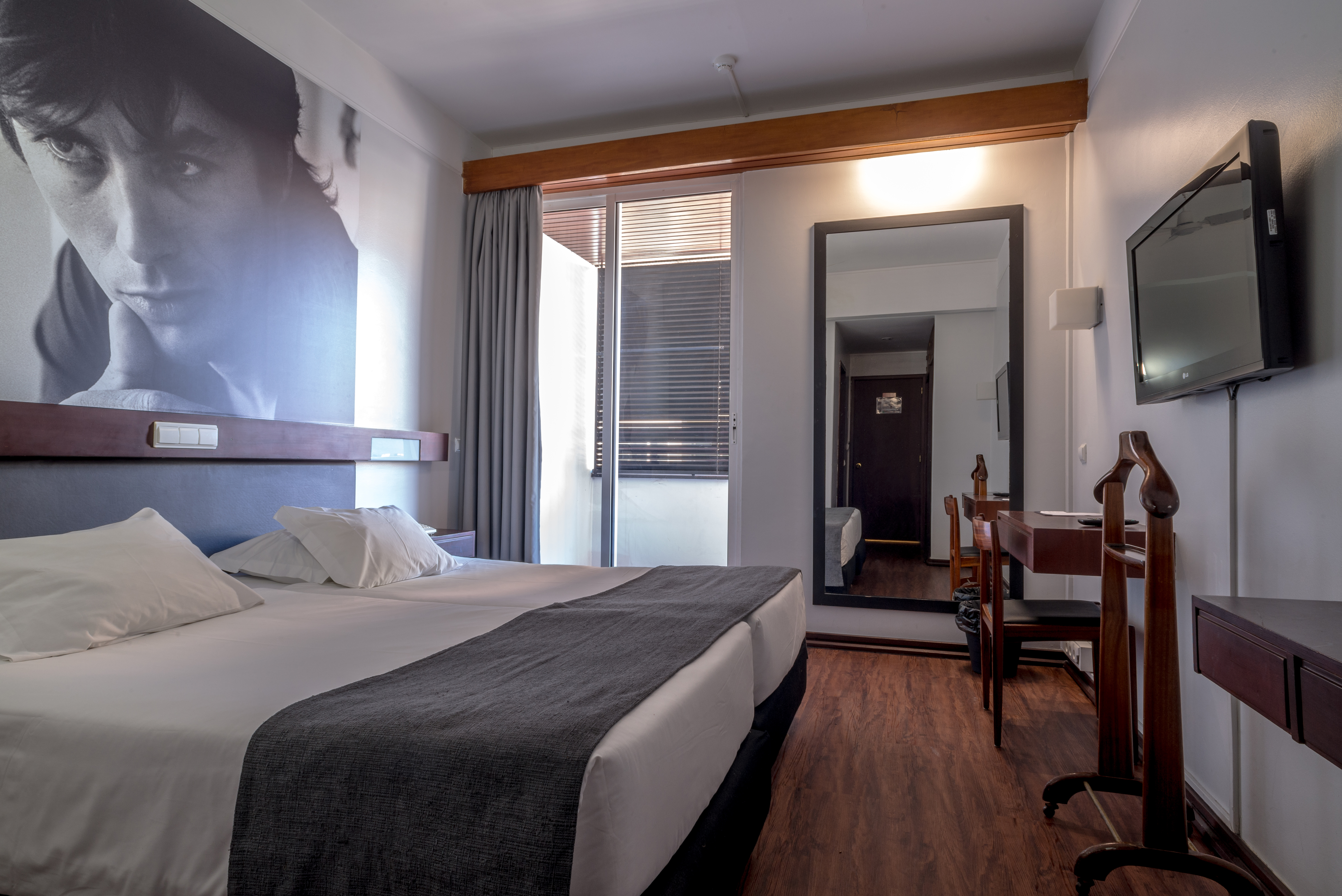 Room, Double or Twin Bed, Balcony