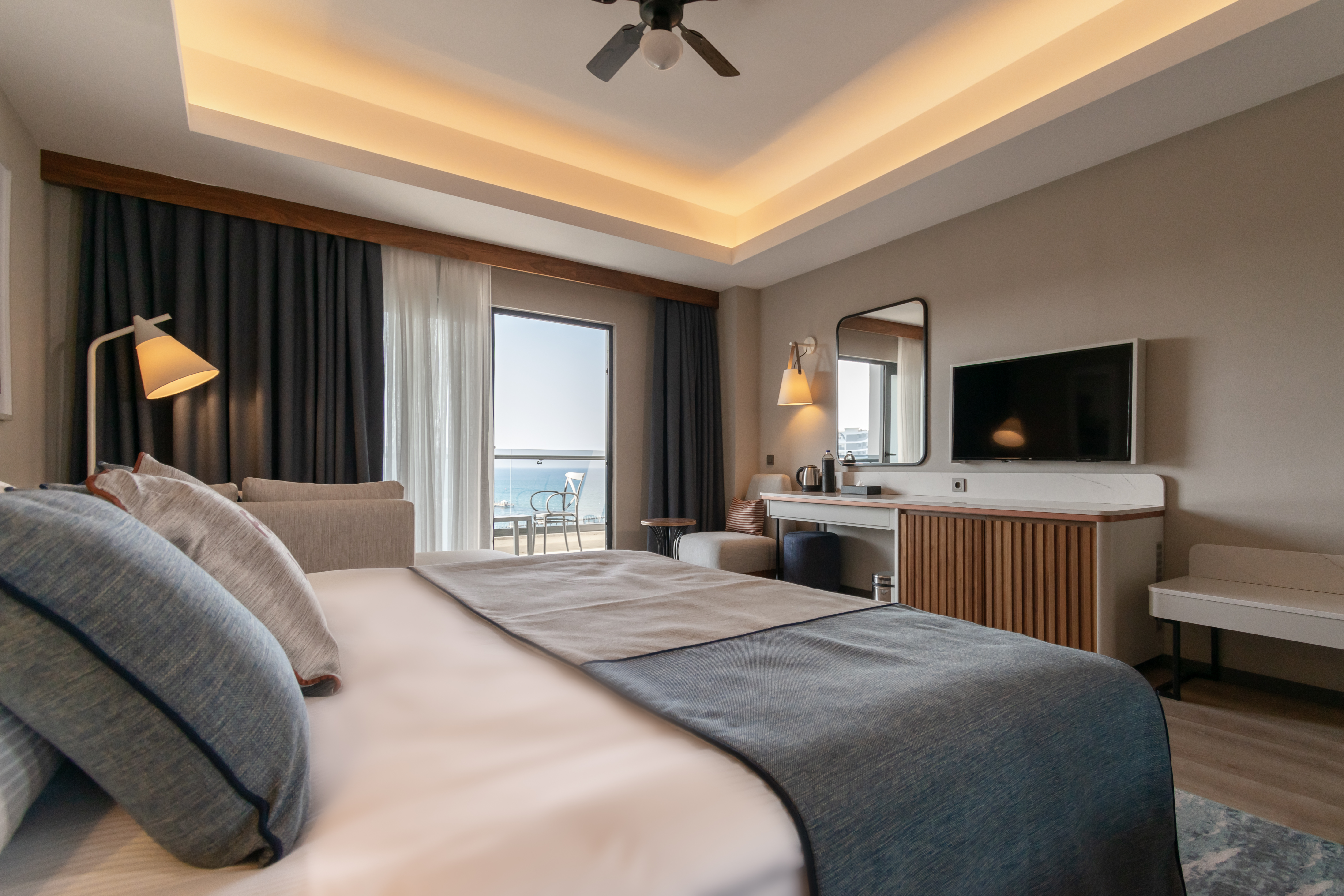 غرفة قياسية بإطلالة على البحر، Seaden Quality Resort and Spa 2/4