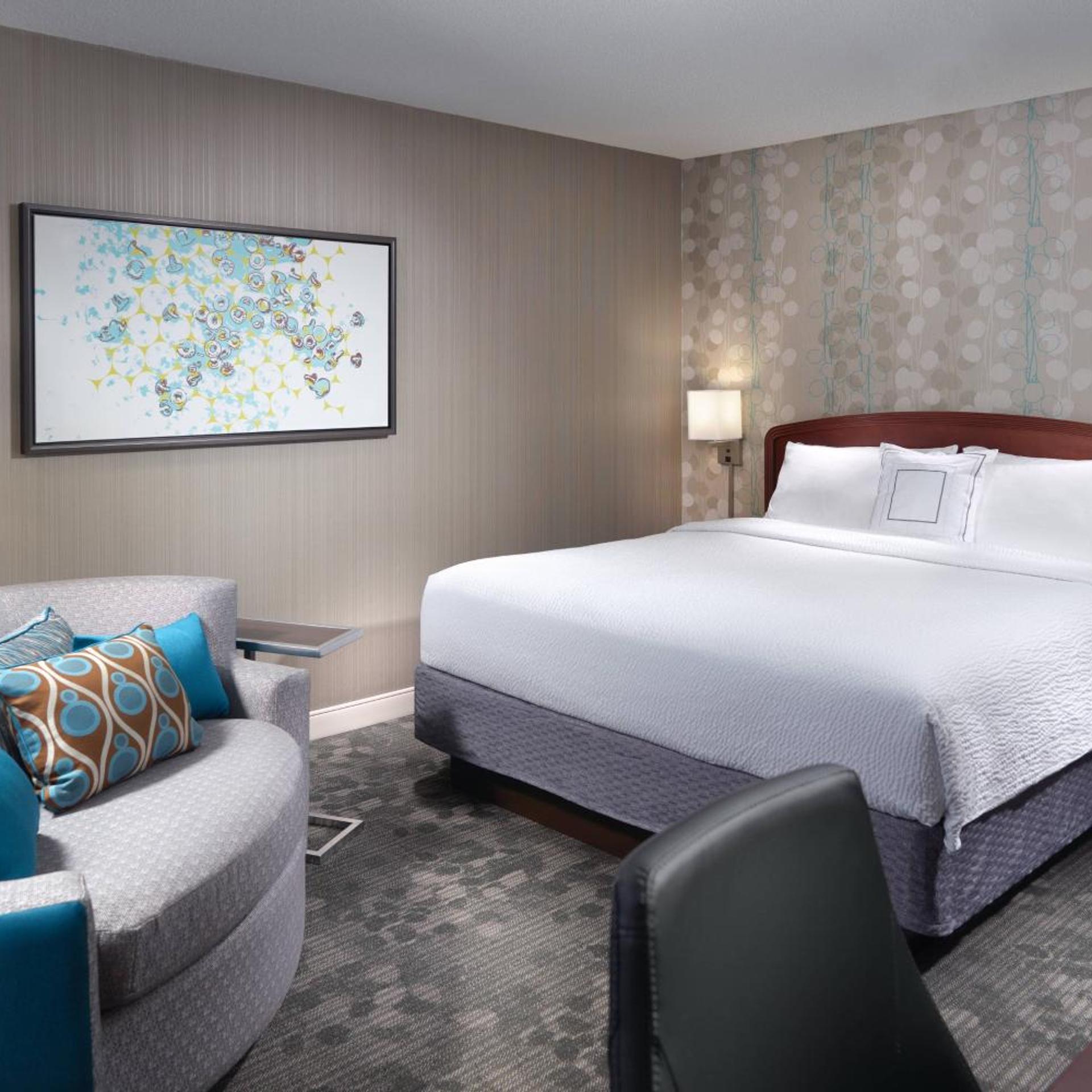Room, King Bed, Sofa, Allergy Friendly