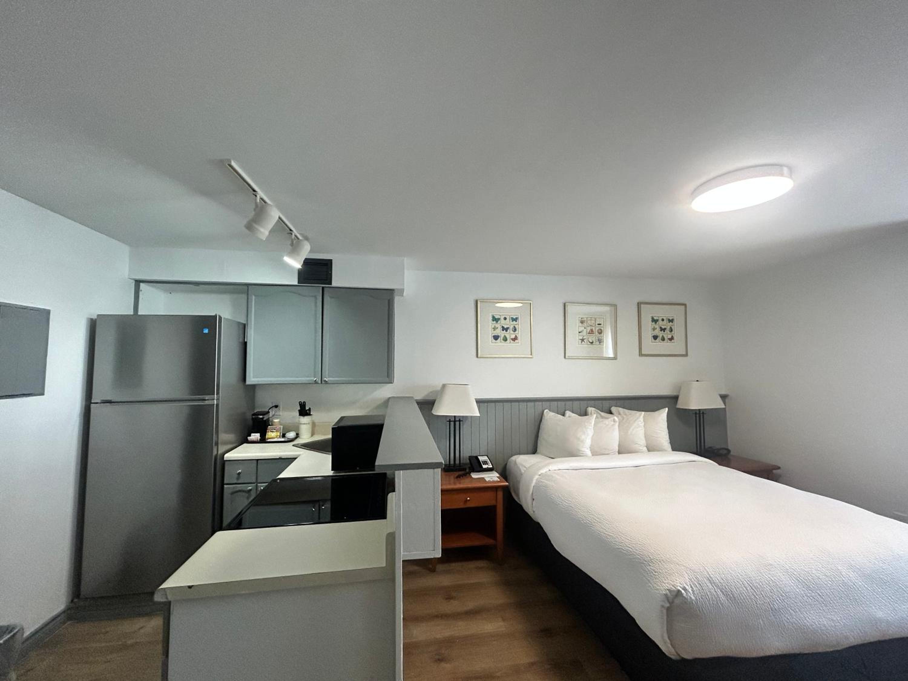 Renovated, Studio, Queen Bed, North Wing
