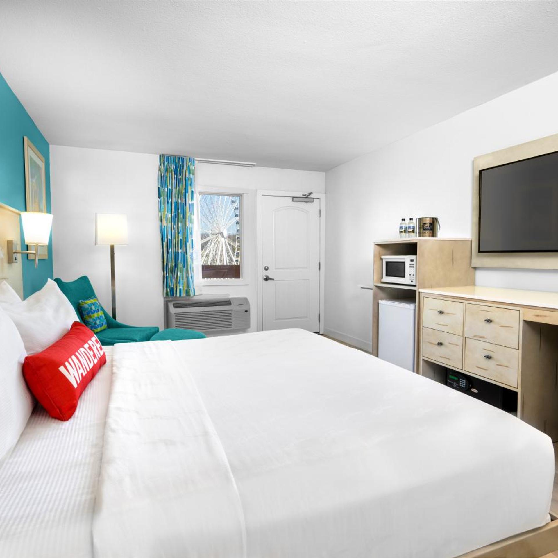 Island, Guest Room, King Bed