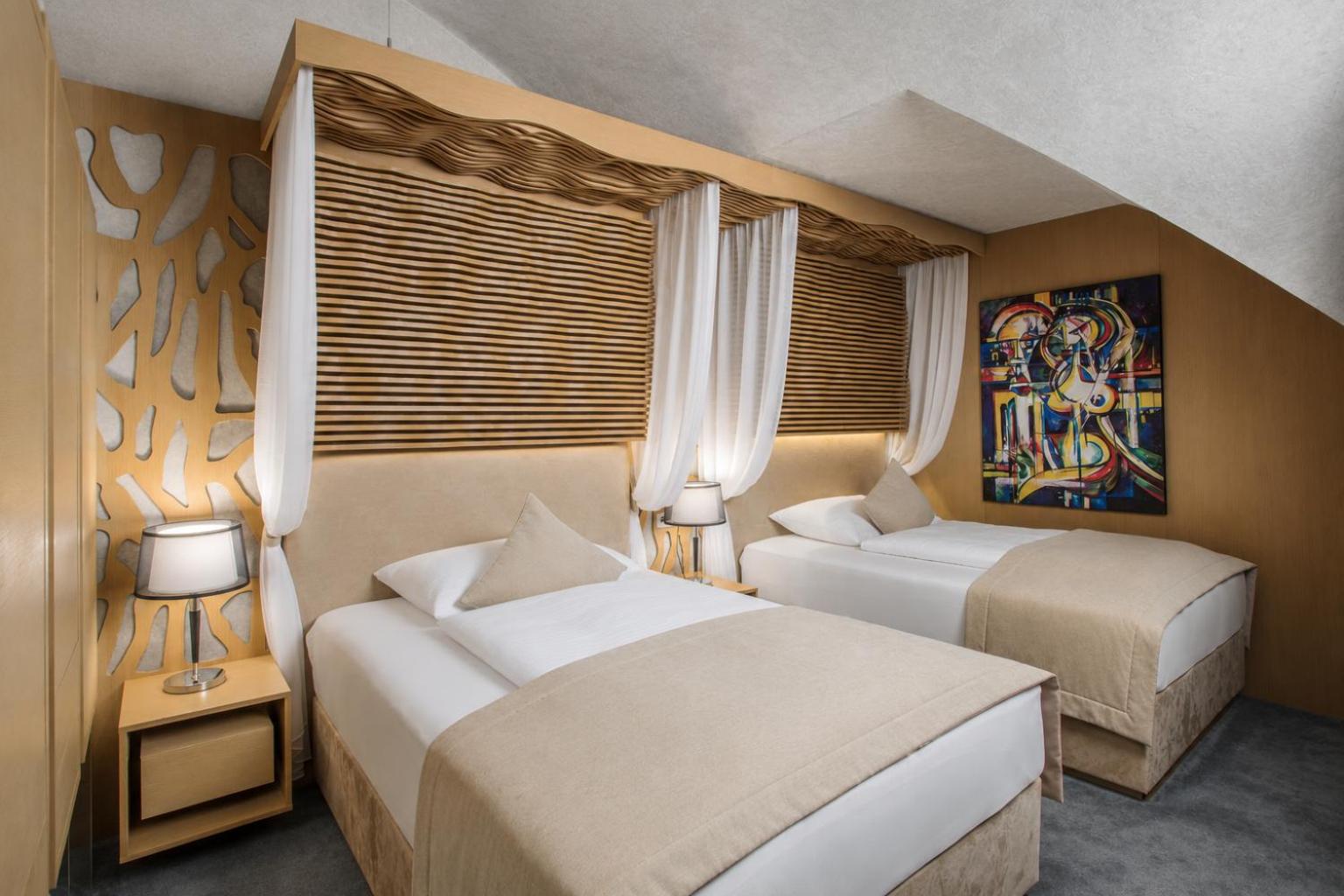 Panorama, Luxury, Apartment, 2 Double Beds, Bathtub، WELLNESS HOTEL STEP 2/3