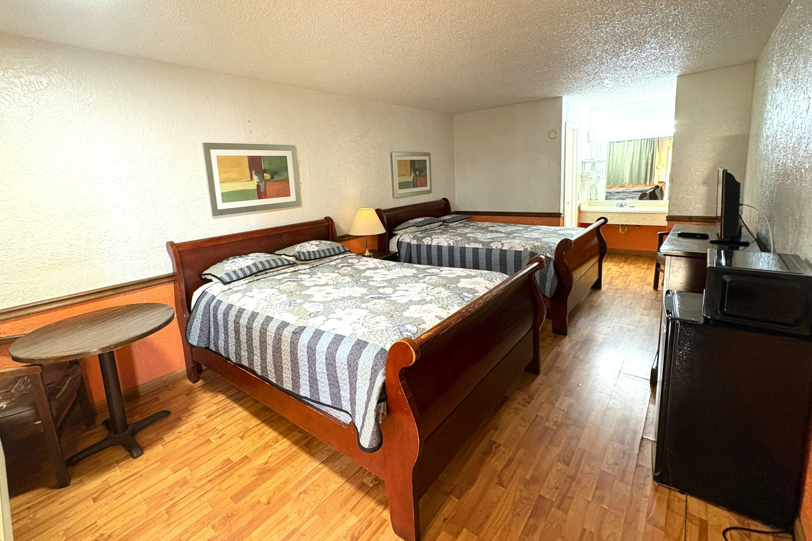 غرفة بسريرين كوين لغير المدخنين، Chaparral Motel Victoria TX US 59 2/4