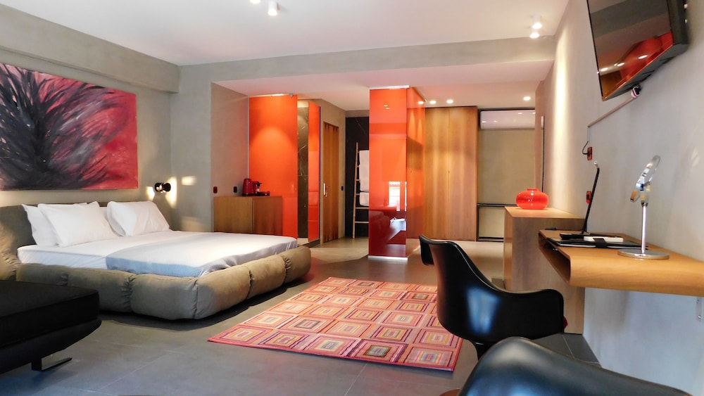 EXCLUSIVE, SUITE, KING BED, ACROPOLIS VIEW, 2 SOFA