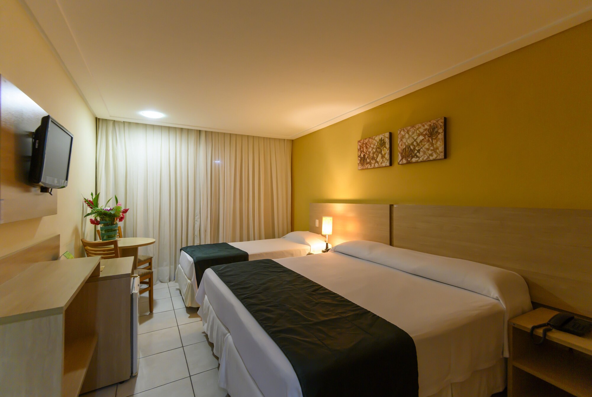 Room, Triple, 1 Double and 1 Single Bed