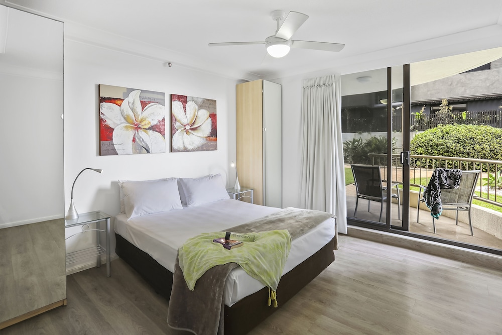 شقة بإطلالة على البحر بغرفتي نوم في الطابق الأرضي، Boulevard North Holiday Apartments 2/7