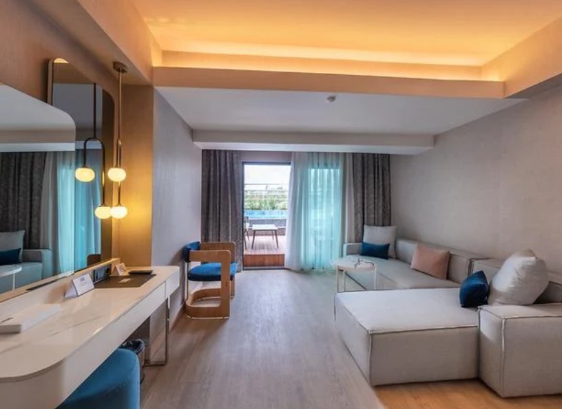 Swim Up, Double Bed, Land View، Lago Hotel Ex Azura Deluxe Resort & Aqua Sorgun 2/3