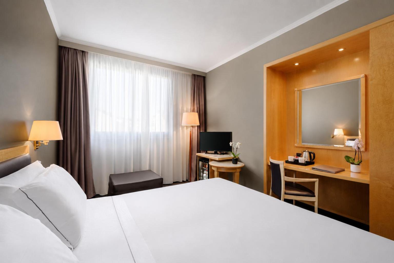 غرفة تنفيذية بسرير مزدوج أو سريرين منفصلين، City Life Hotel Poliziano 2/10