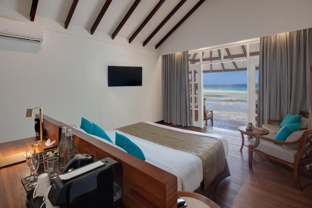 Beach, Sunset, Deluxe, Villa, King Bed