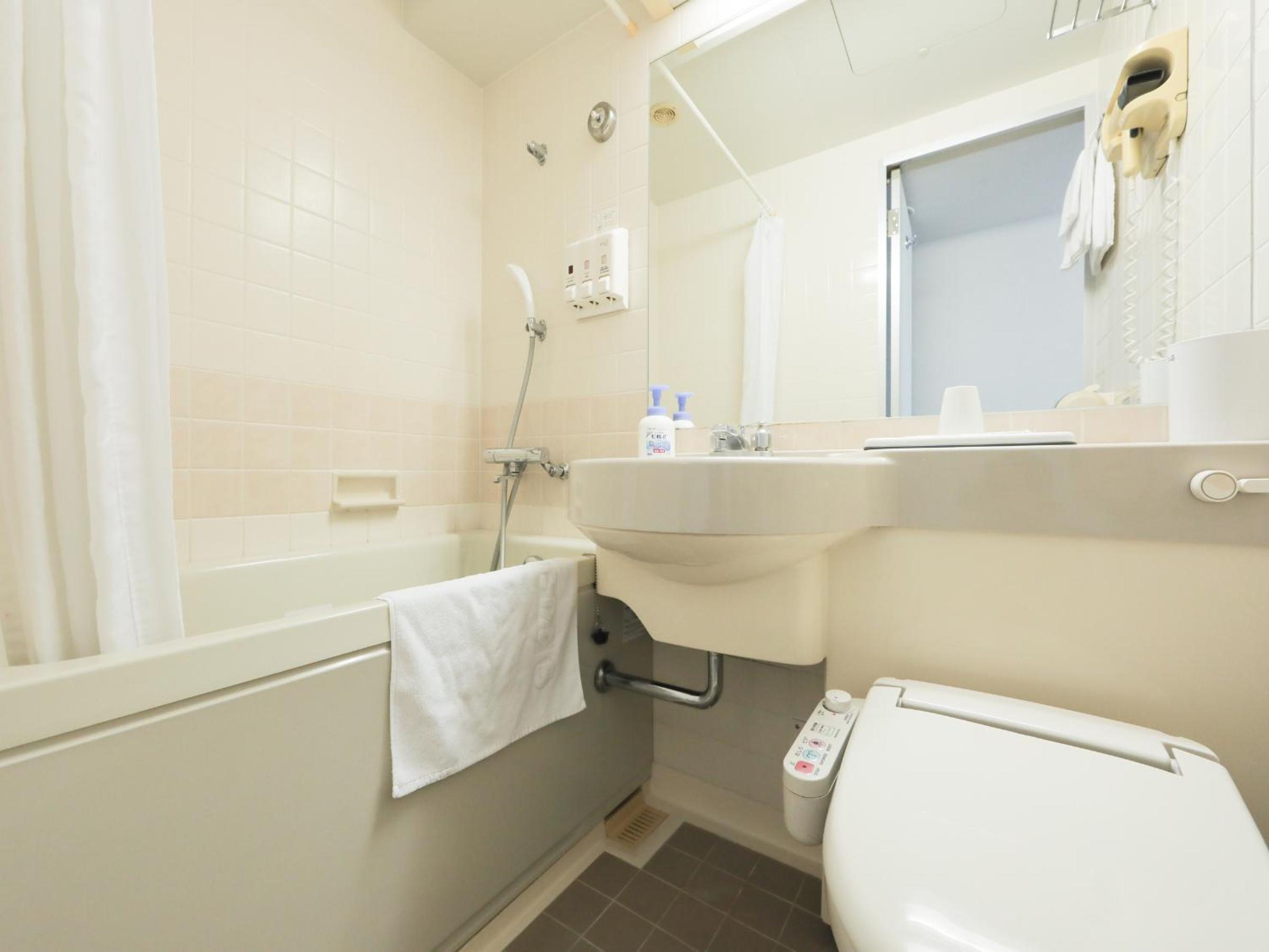 غرفة قياسية بسرير مزدوج للمدخنين، Iga Ueno City Hotel 4/5