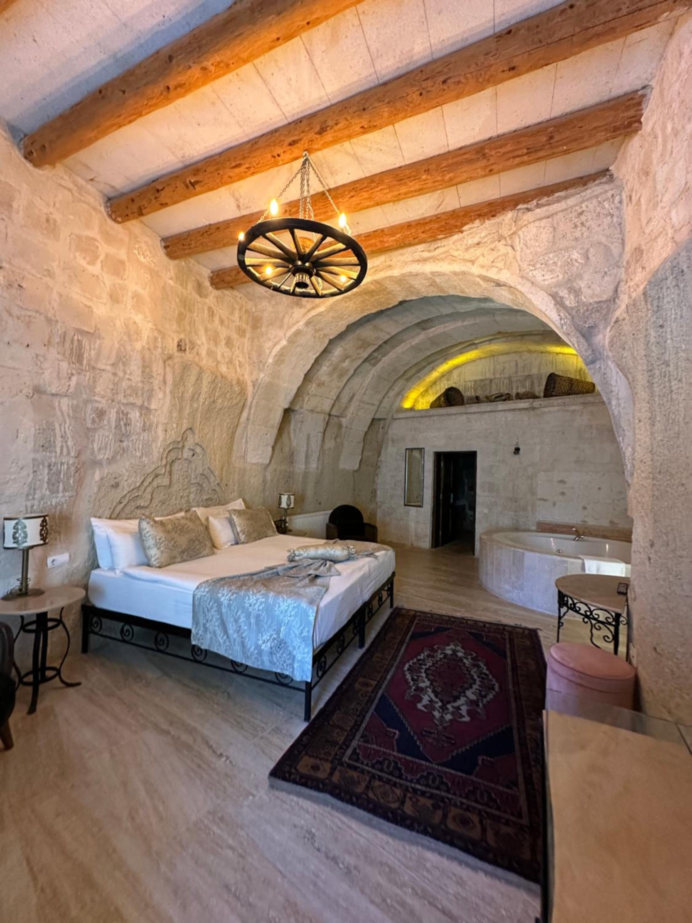 غرفة عائلية، Ortahisar Cave Hotel 2/7