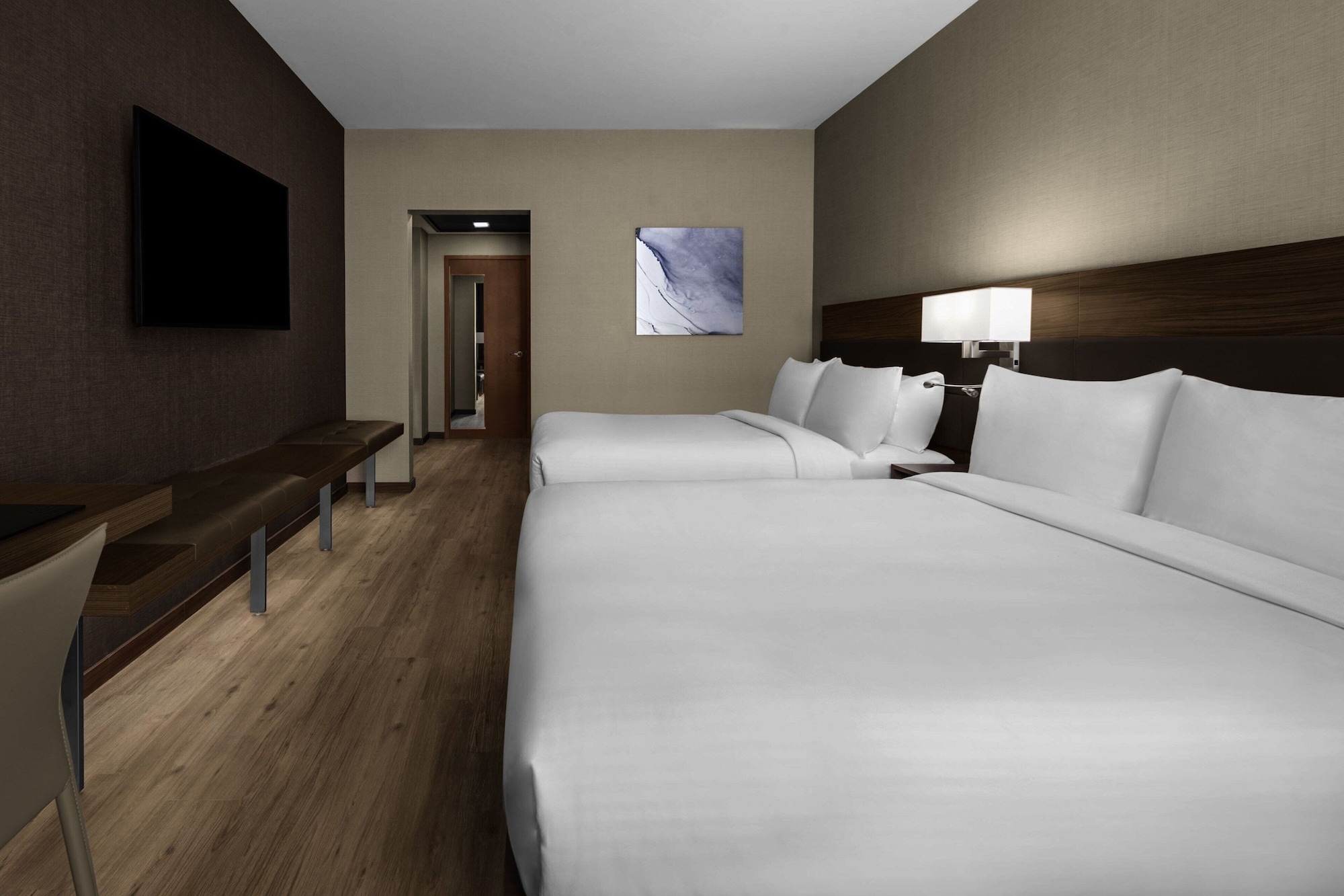غرفة بسريرين كوين، AC Hotel by Marriott Lansing University Area 2/3