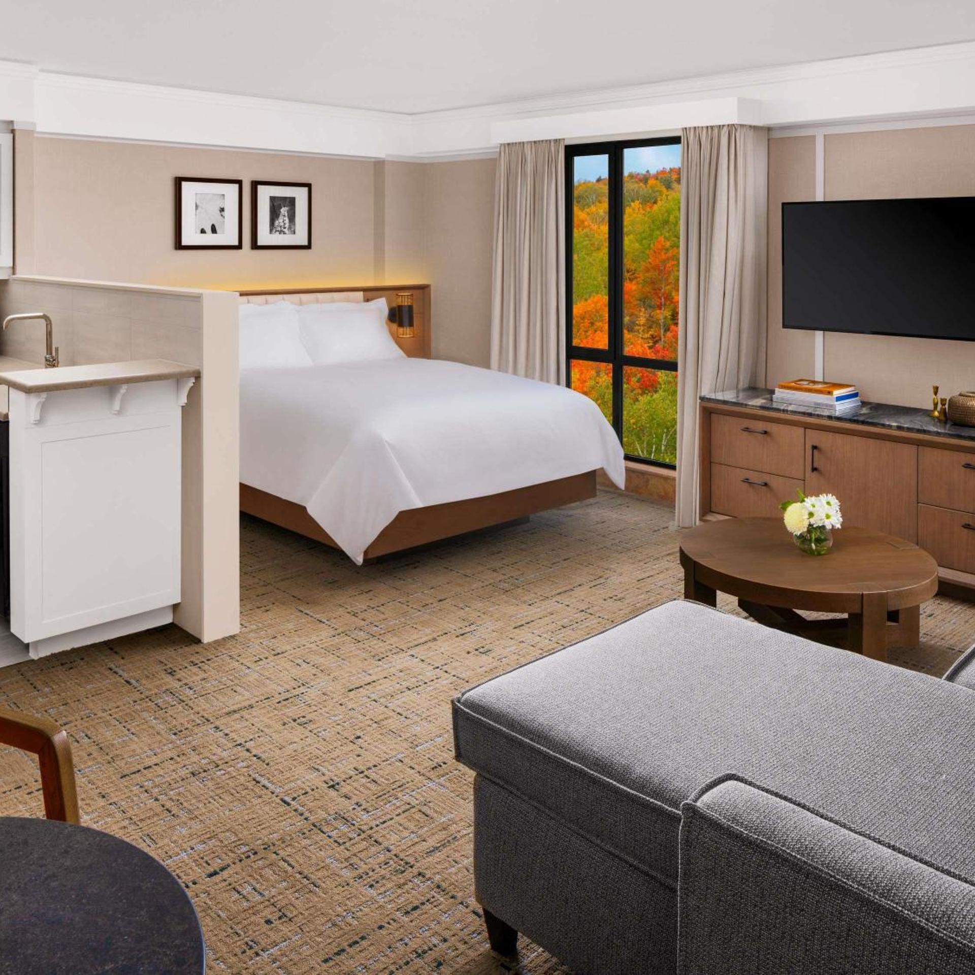 جناح استوديو بسرير كوين، Fairmont Tremblant 3/3