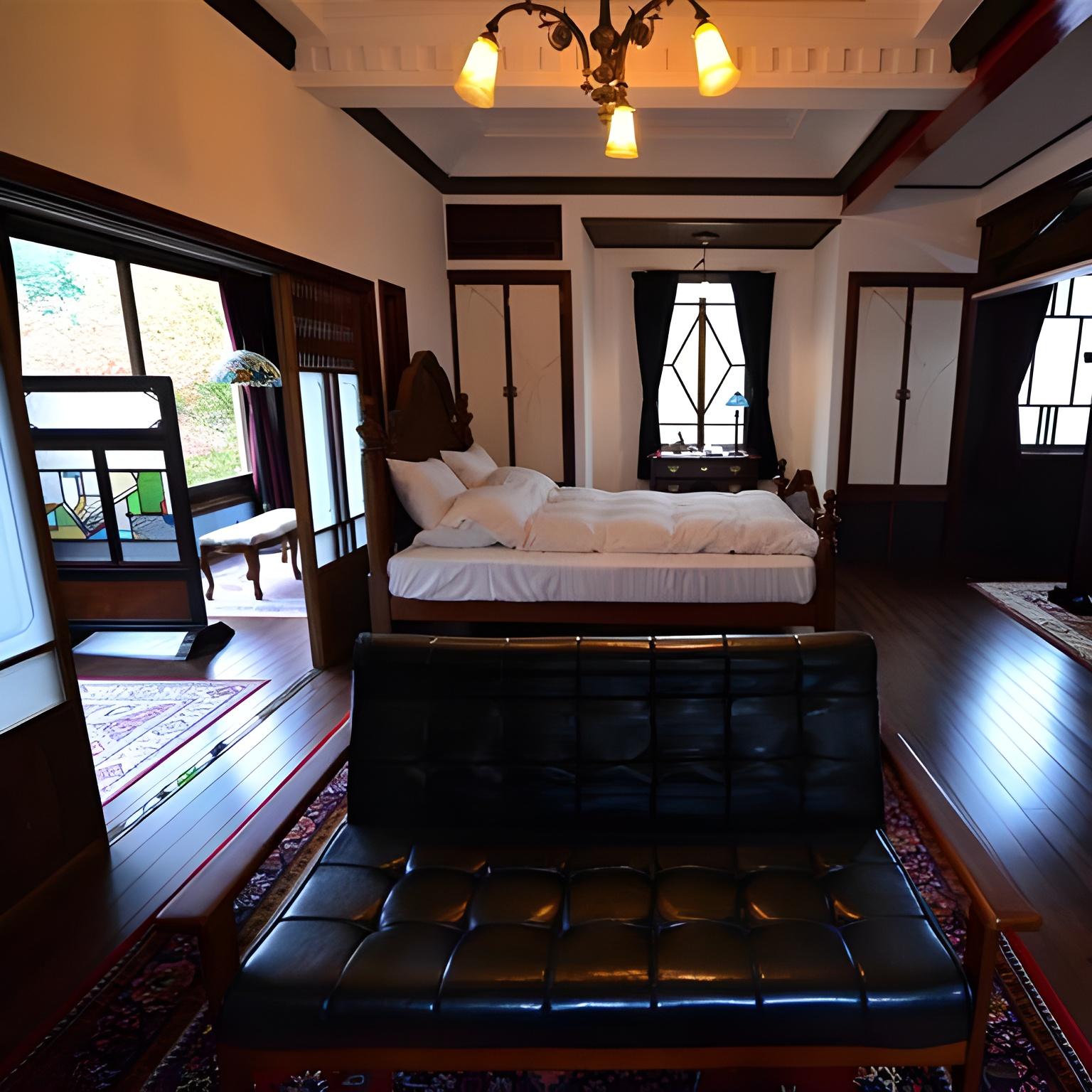 Semi Western, Style, Suite, Outdoor Bath, Annex