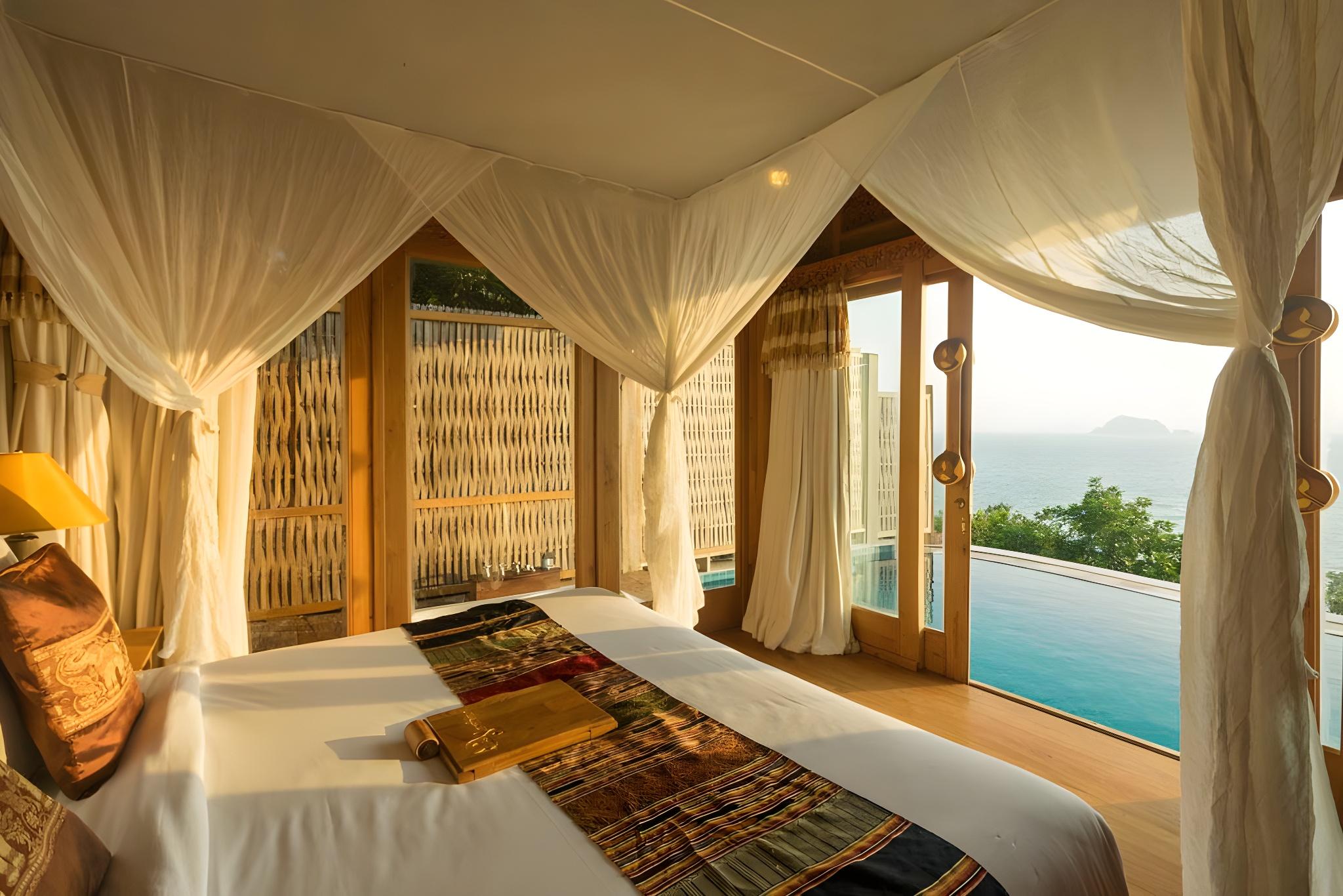 Villa, Double Bed, Ocean View, with Pool