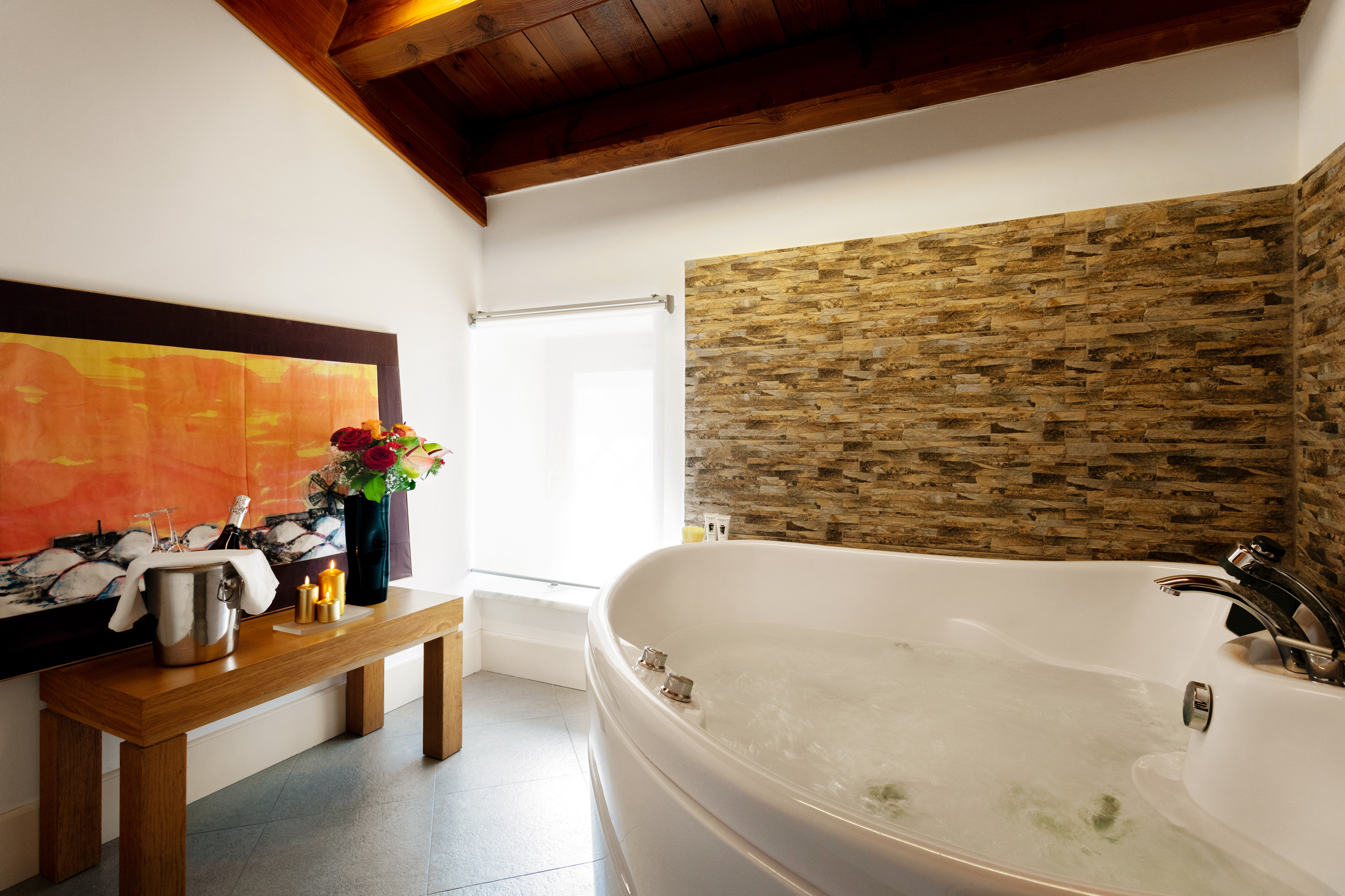 Deluxe, Single, Double Bed, Hot Tub