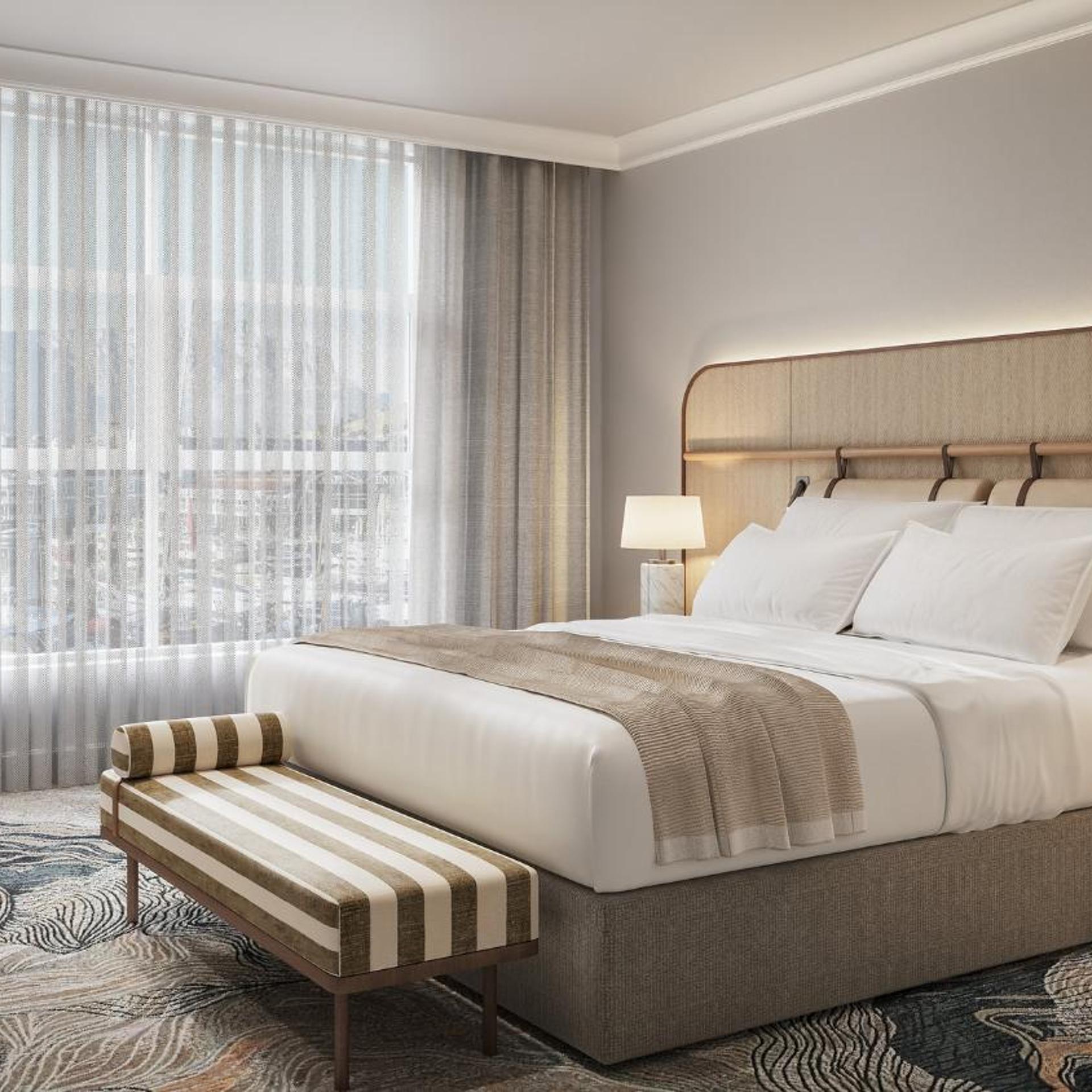 1 Bedroom, Suite, King Bed, Mountain View