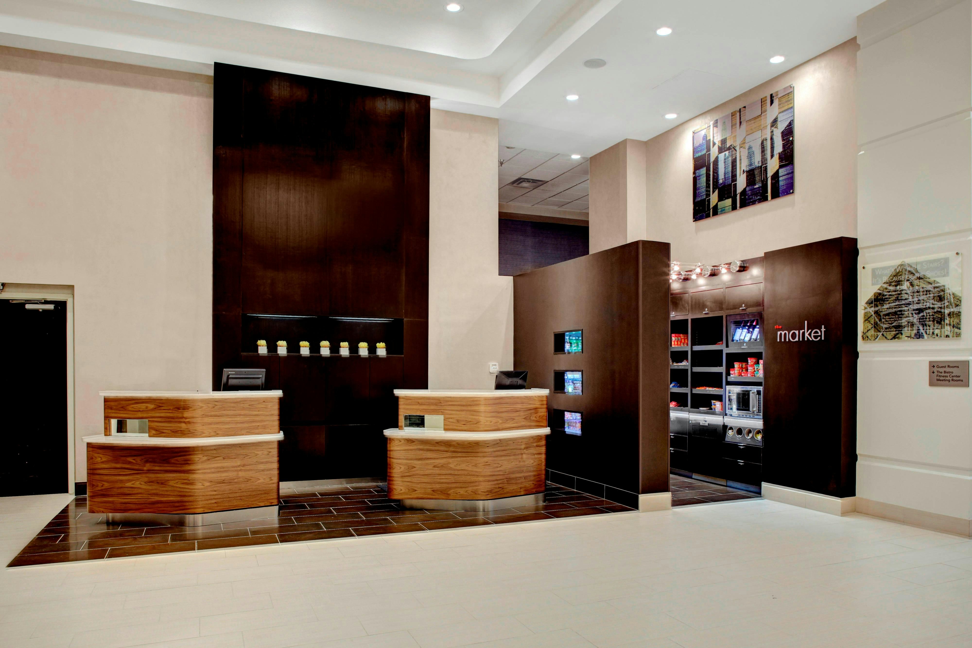 Lobby at Courtyard Columbus Downtown, COLUMBUS - OH