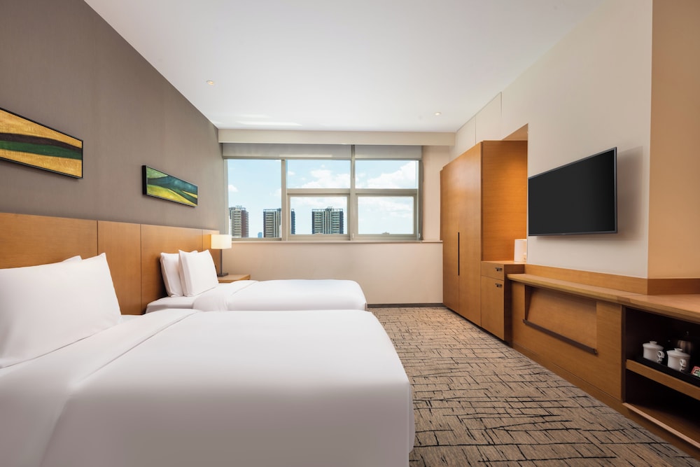 غرفة بسريرين منفصلين مع أريكة، Hyatt Place Yinchuan Dayuecheng 2/10