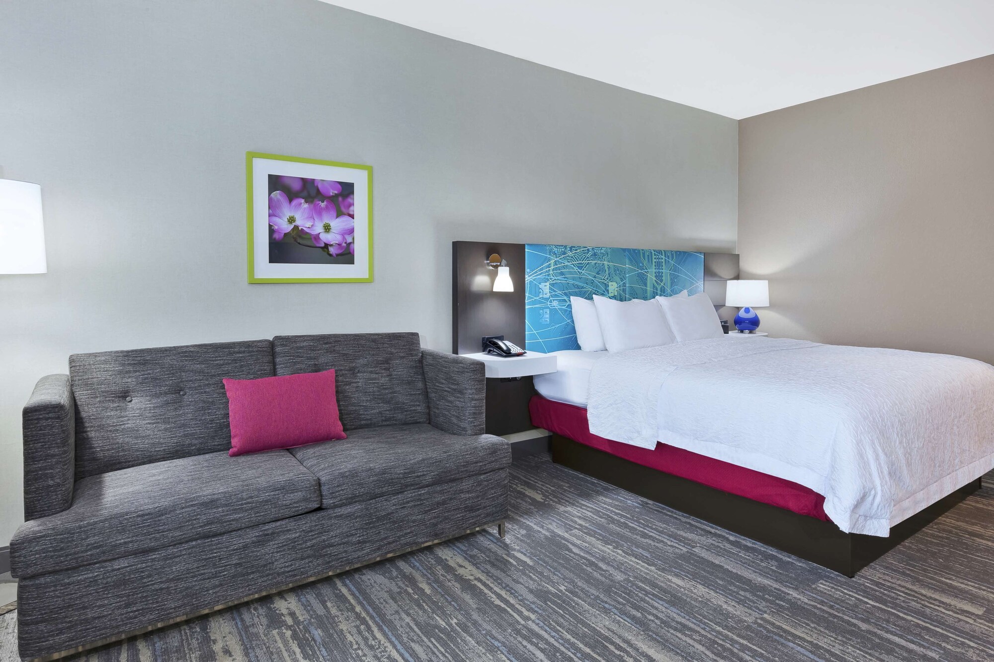 Room, King Bed, Sofa