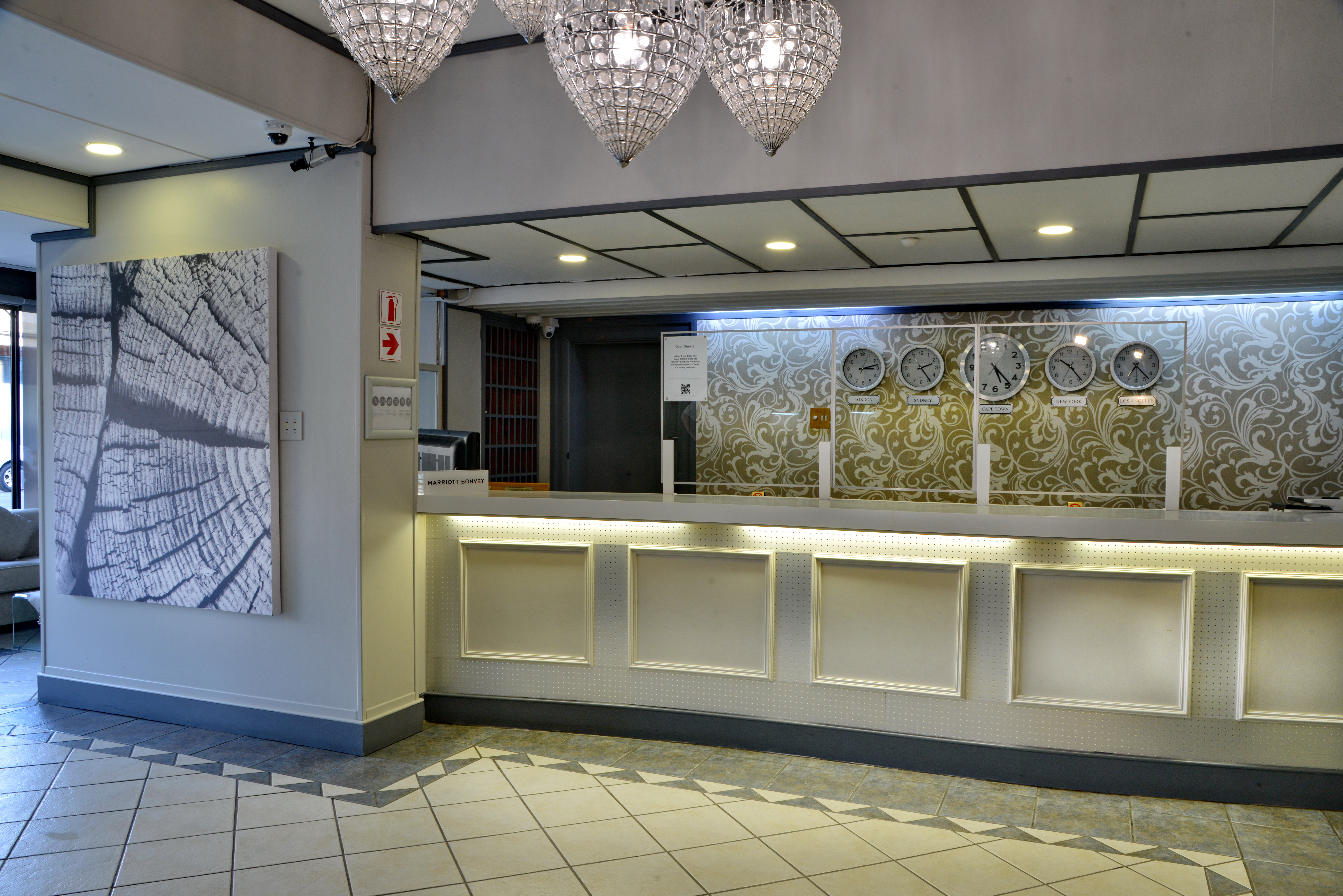 Lobby at Cumberland Hotel Worcester, WORCESTER