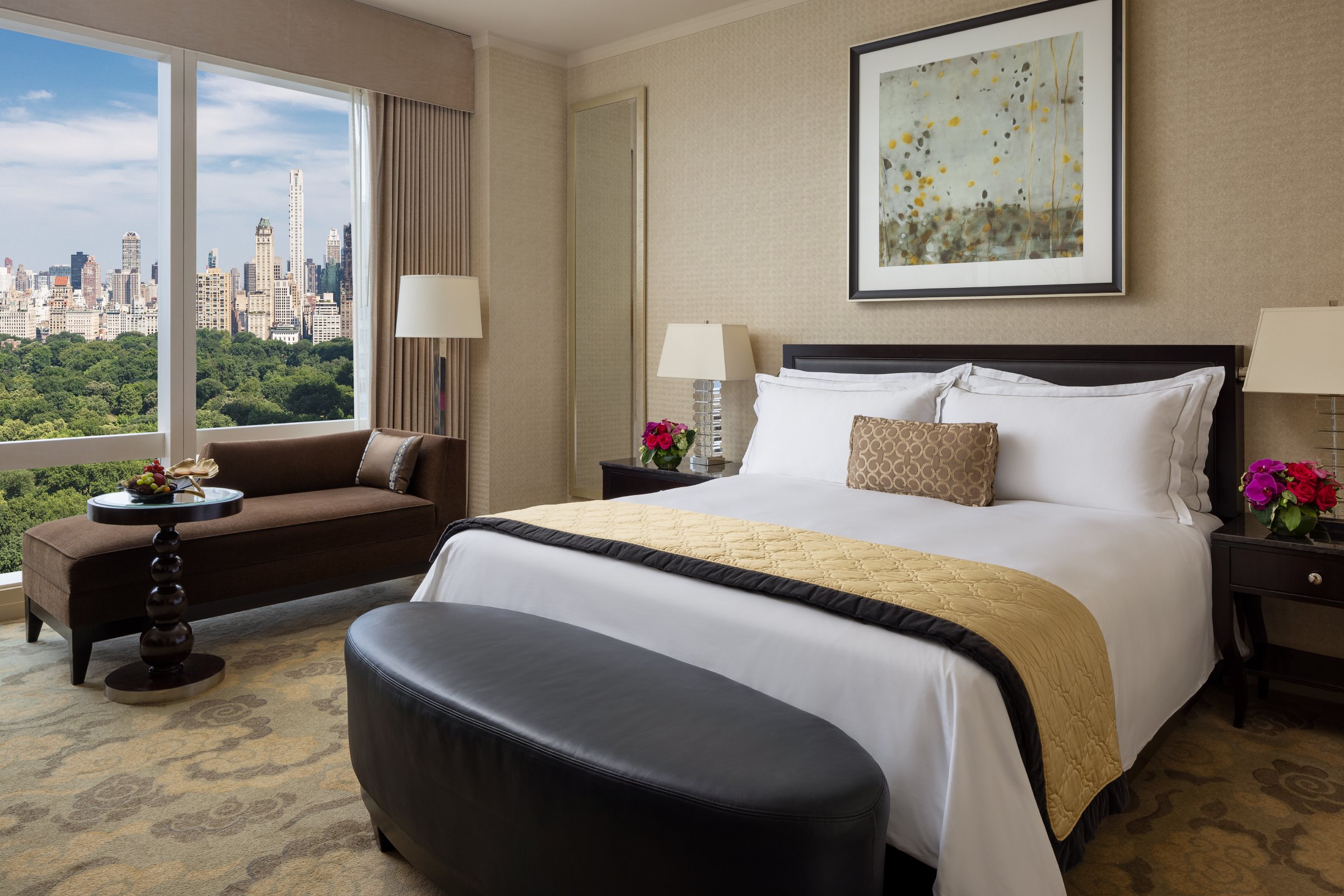 Premier, King Bed, Central Park View