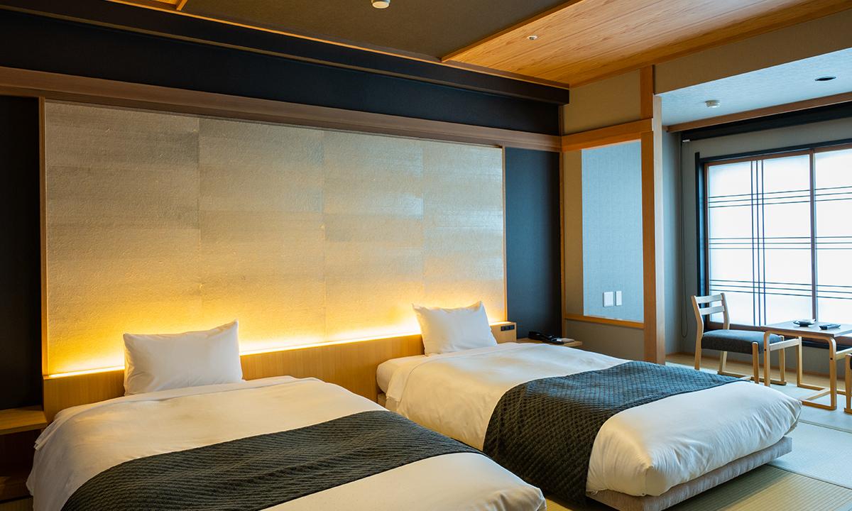 Japanese, Suite, Twin Beds, Modern Floor