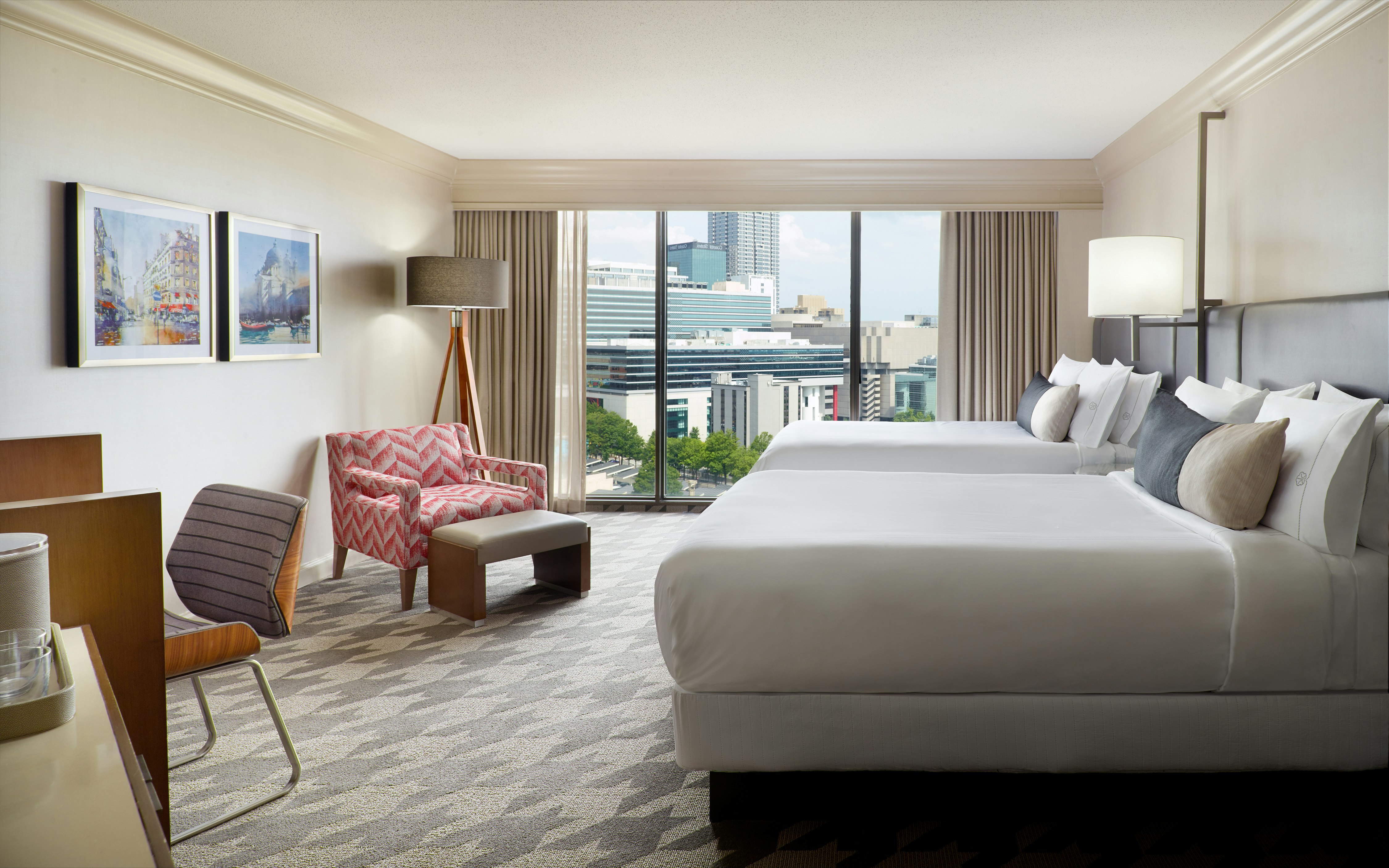 Premier, 2 Queen Beds, Park View