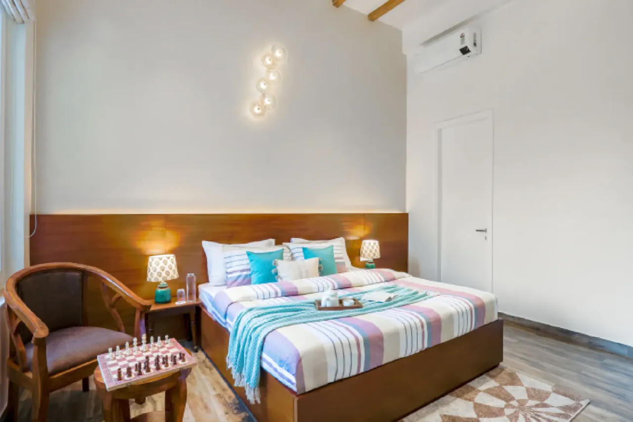 Room at ELIVAAS 3 BHK with Terrace Near Lake View Antarmann Casa Mirage, NAINITAL