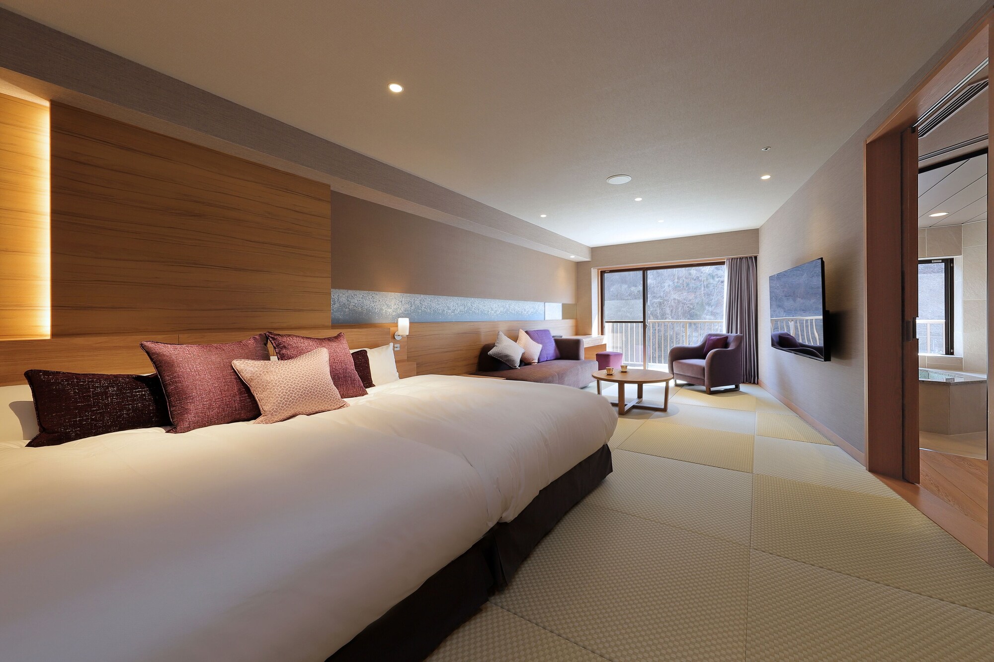 Japanese Western, Twin Beds, Private Hot Spring Bath