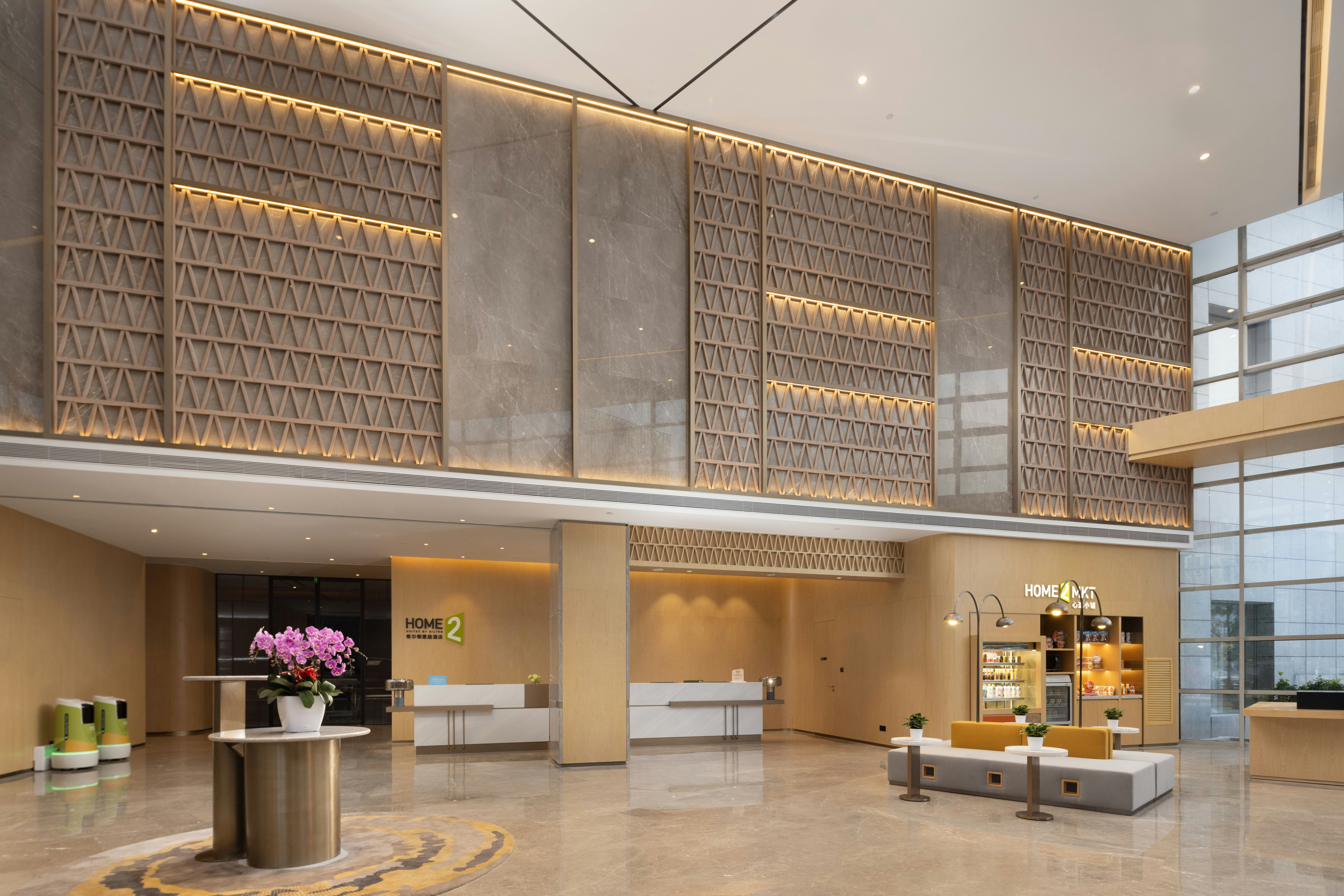 Lobby at HOME 2 SUITES BY HILTON BEIJING WEST RAILWAY STATION, BEIJING