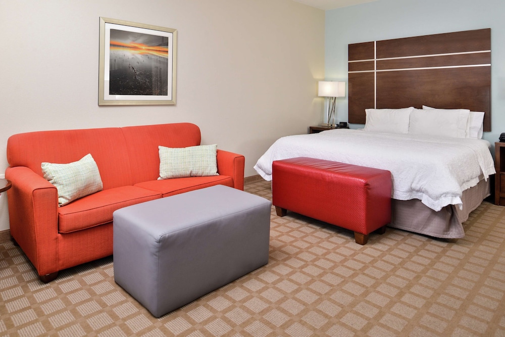 غرفة بسرير كينج مع أريكة لذوي الإعاقة، Hampton Inn & Suites Hutto Austin 2/6