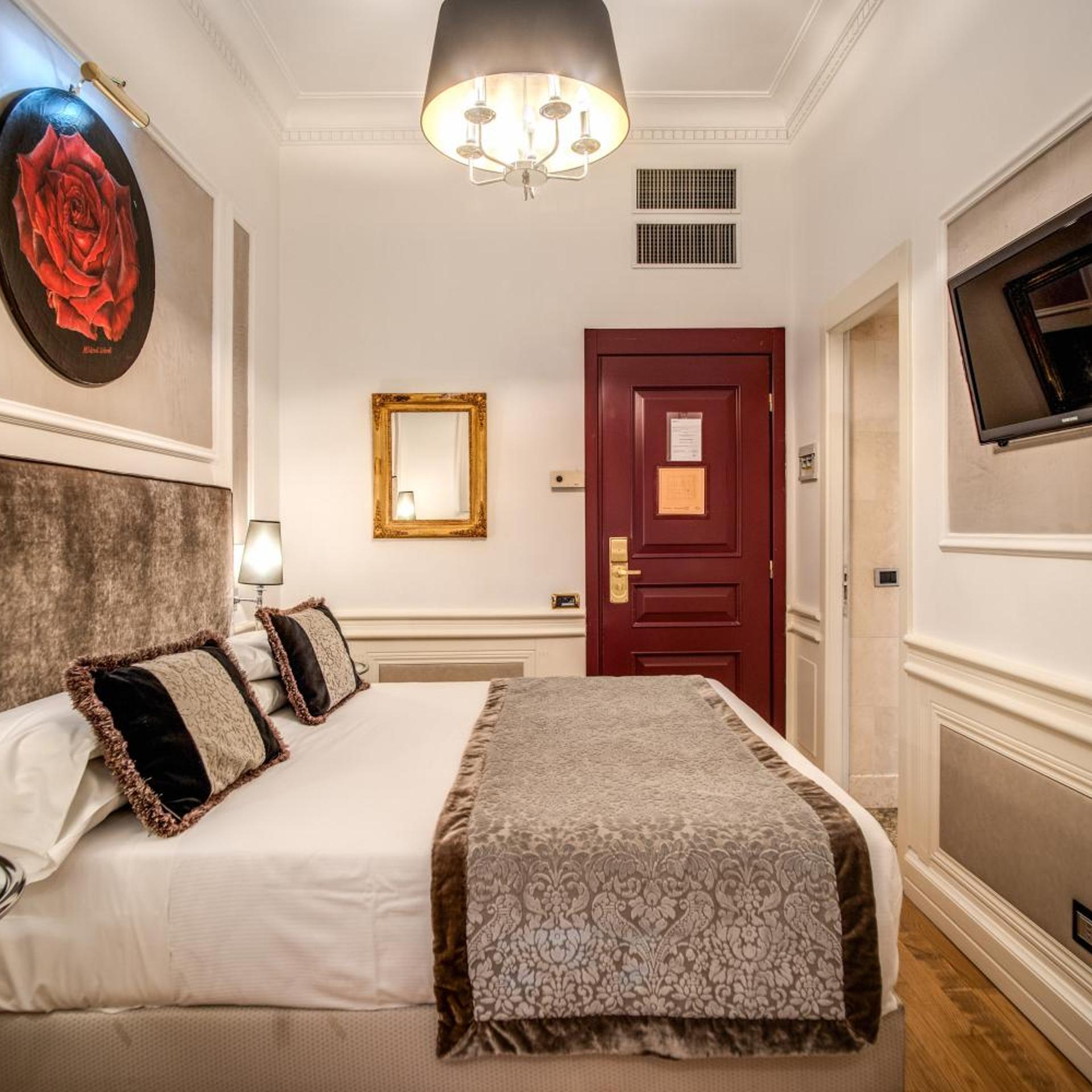 غرفة صغيرة بسرير مزدوج أو سريرين منفصلين، The Britannia Hotel 3/10