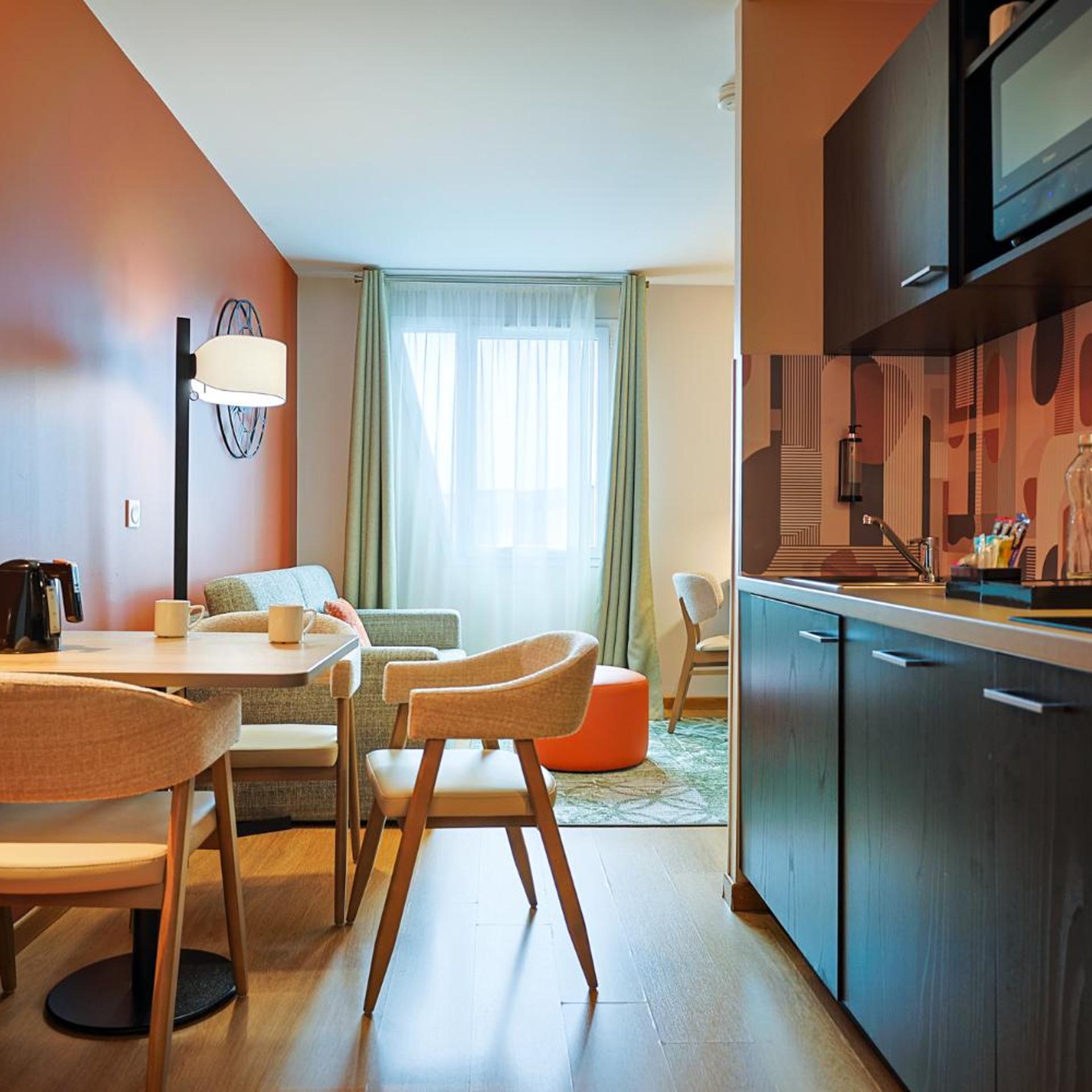 شقة بغرفة نوم واحدة، Seven Urban Suites Nantes Centre 7/10