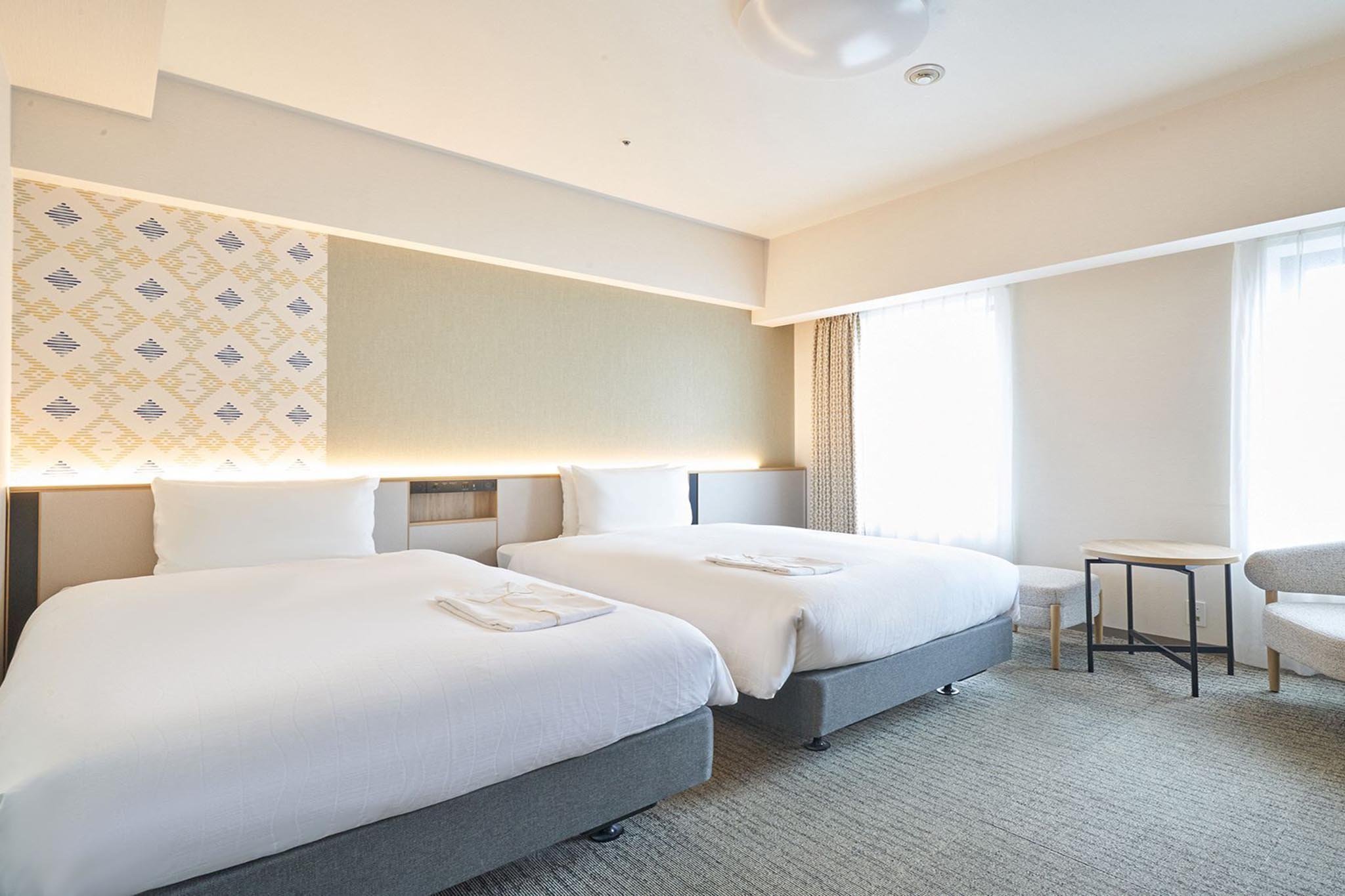 Moderate, Twin Beds