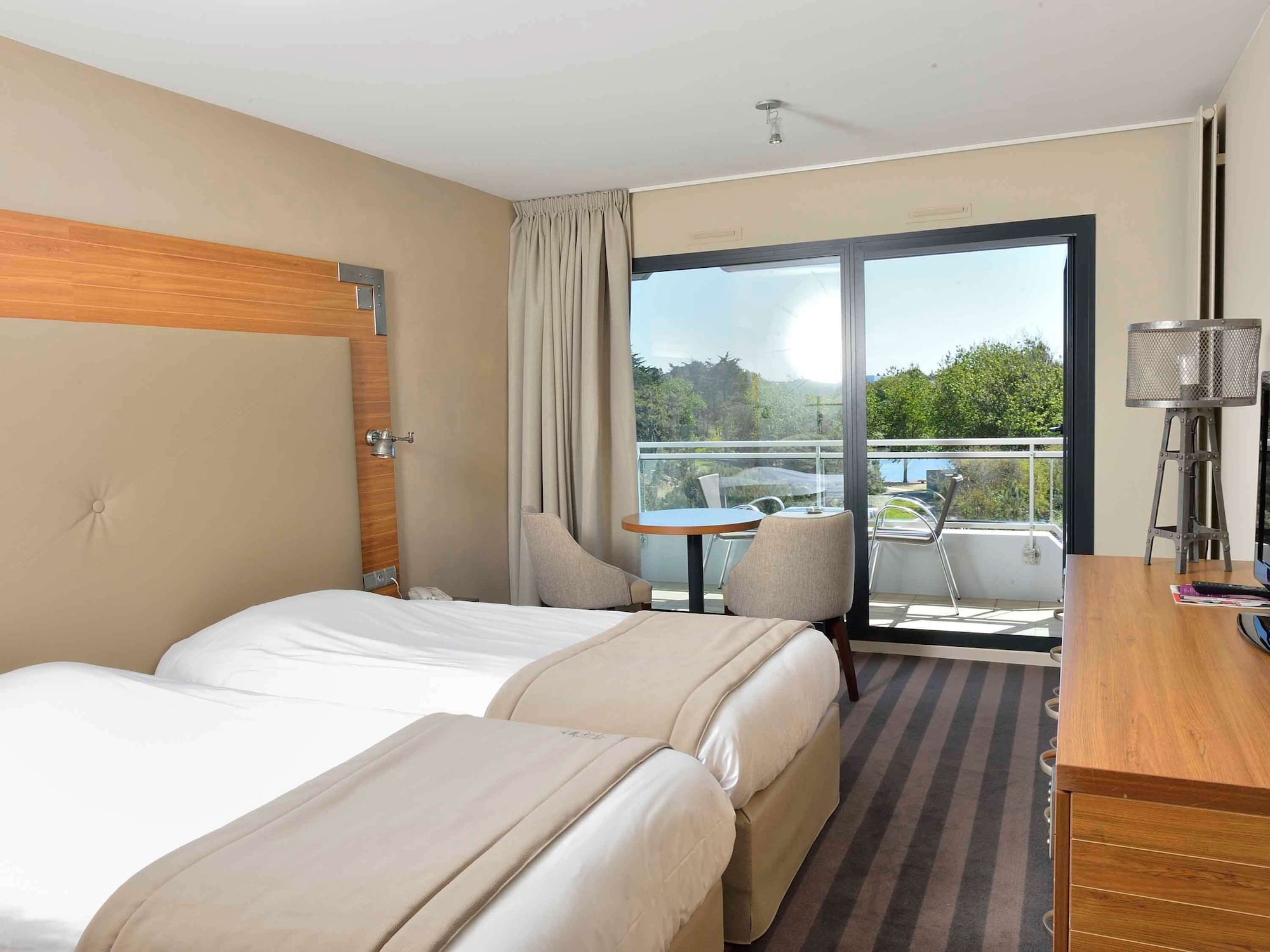 Pine, Classic, Double or Twin Bed, Forest Side, Balcony