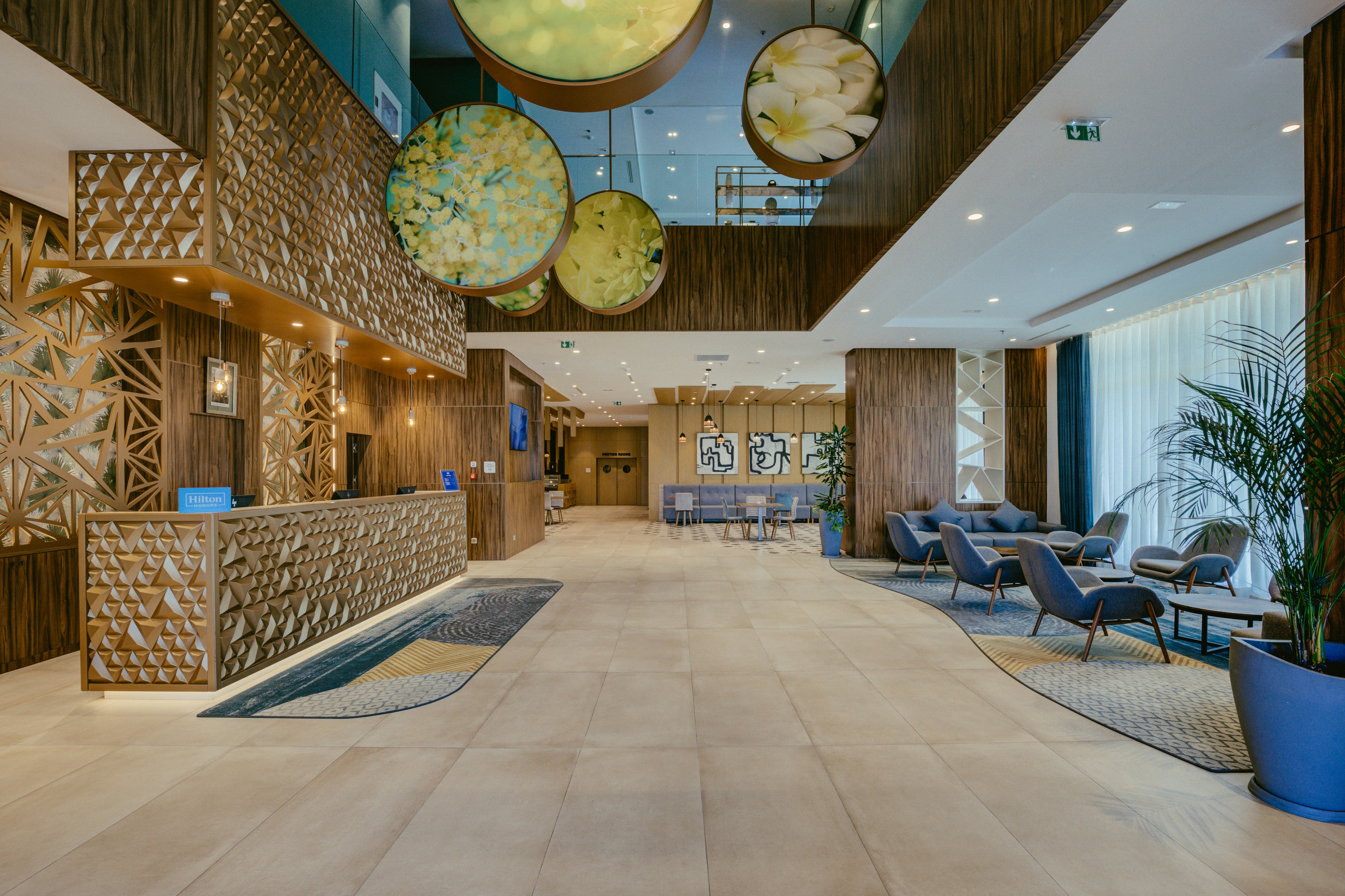 Lobby at Hilton Garden Inn Casablanca Sud, CASABLANCA